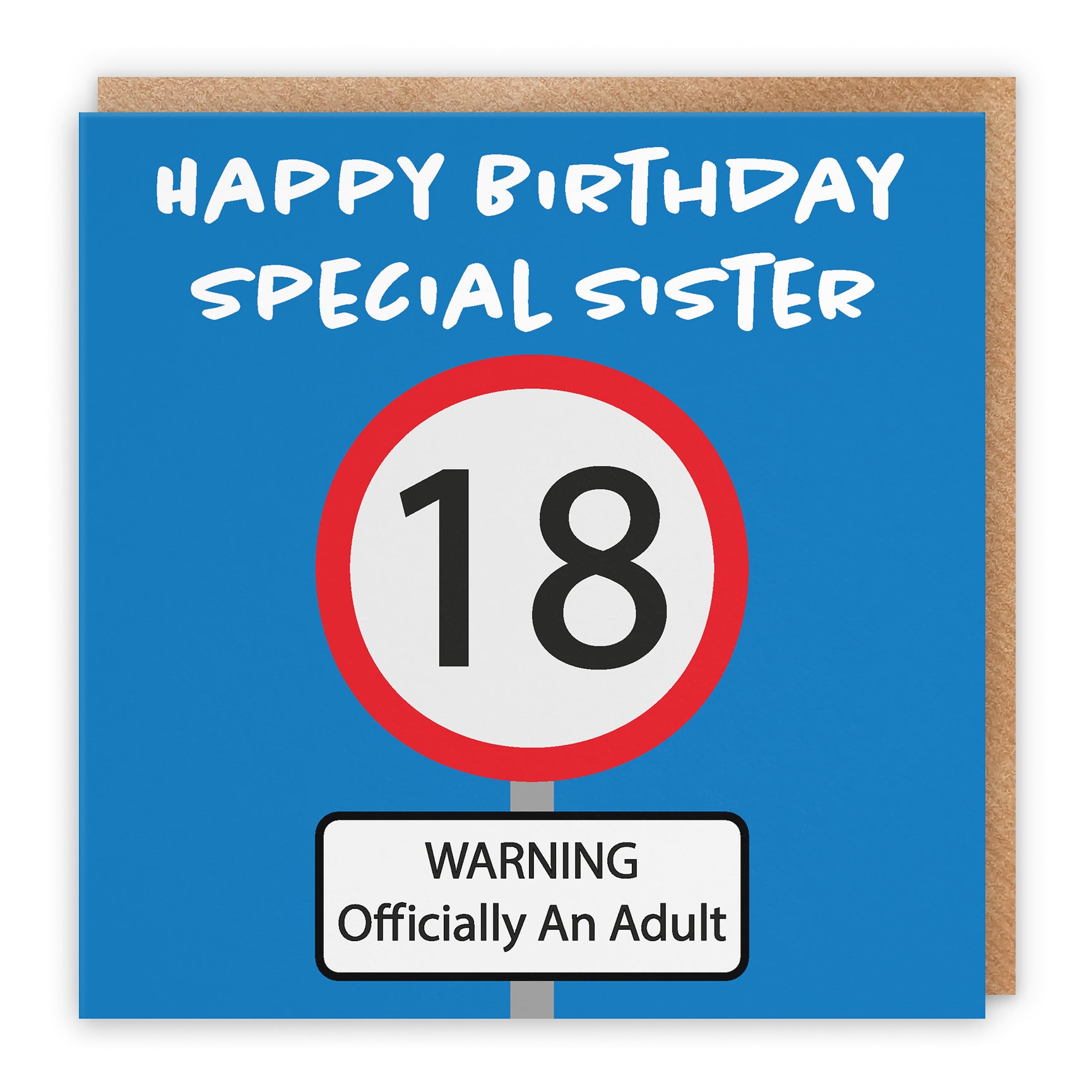 Birthday Card Road Sign