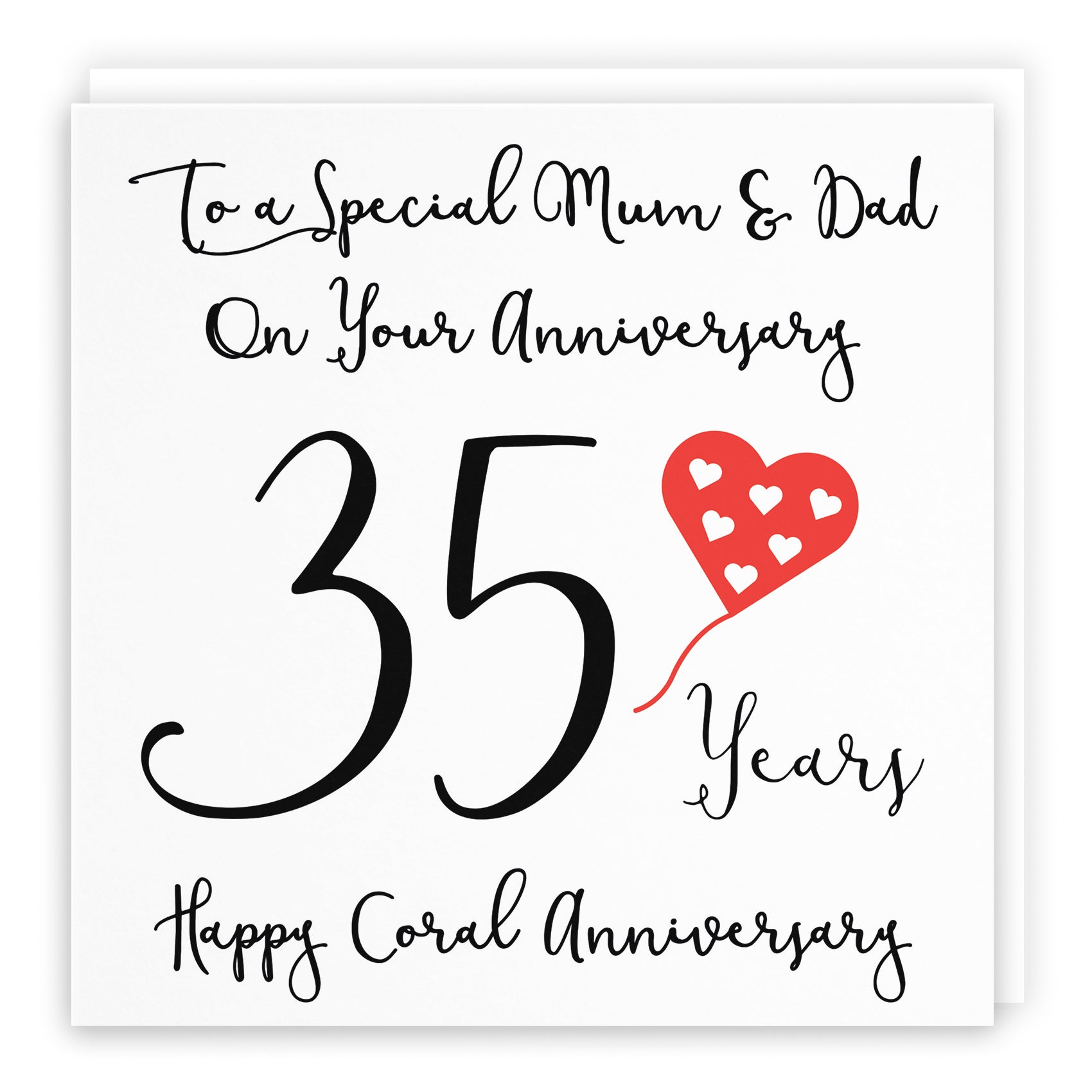 Anniversary Card Love Heart