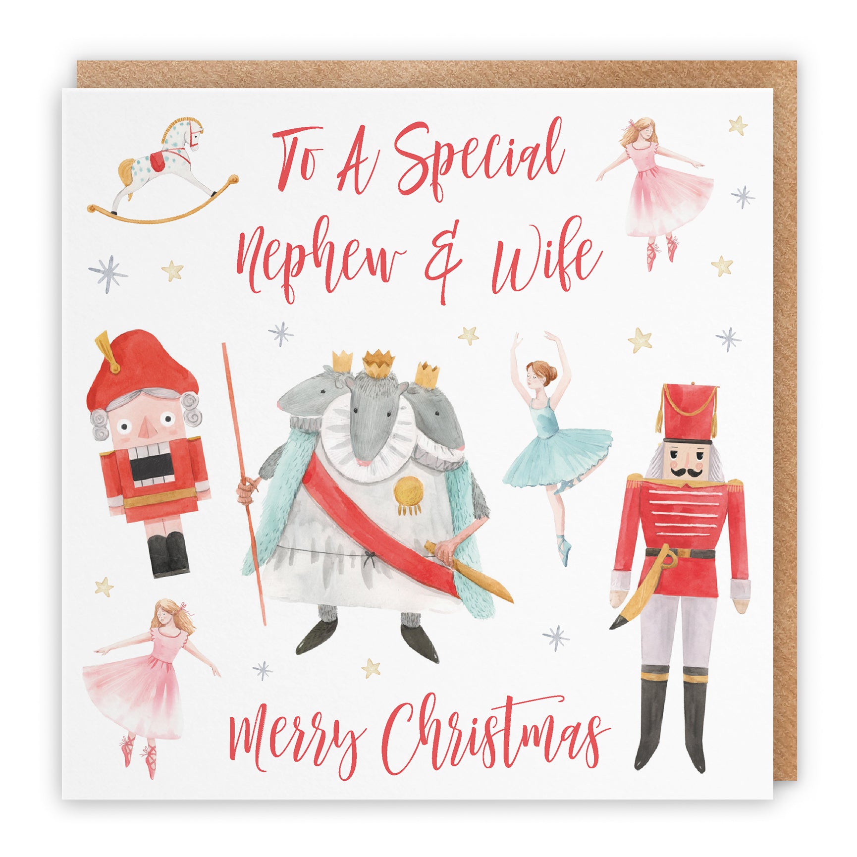 Christmas Card Nutcracker