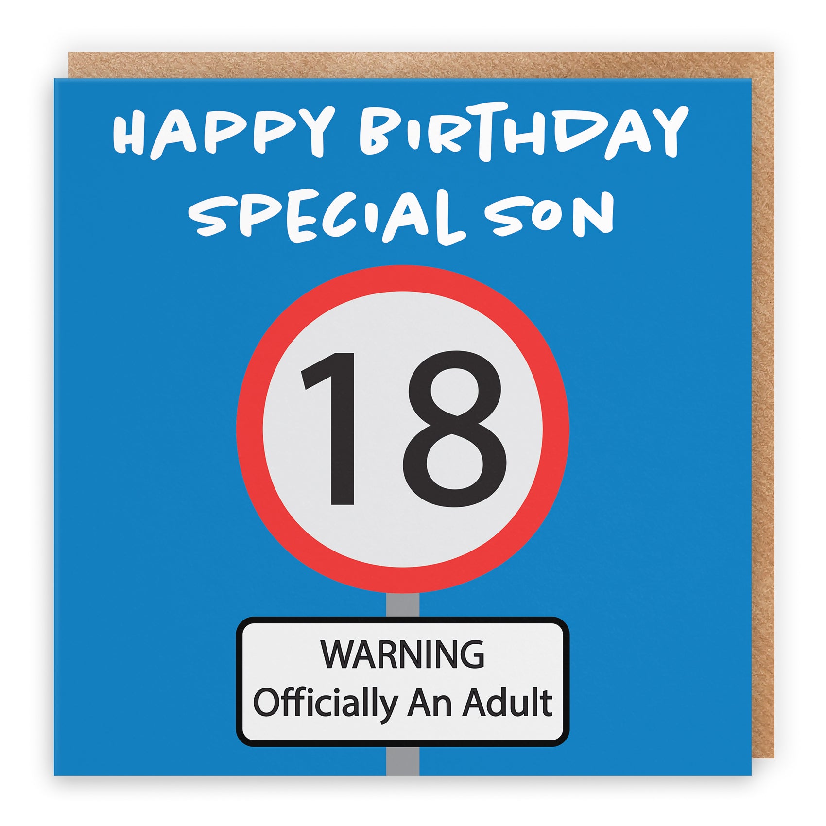 Birthday Card Road Sign