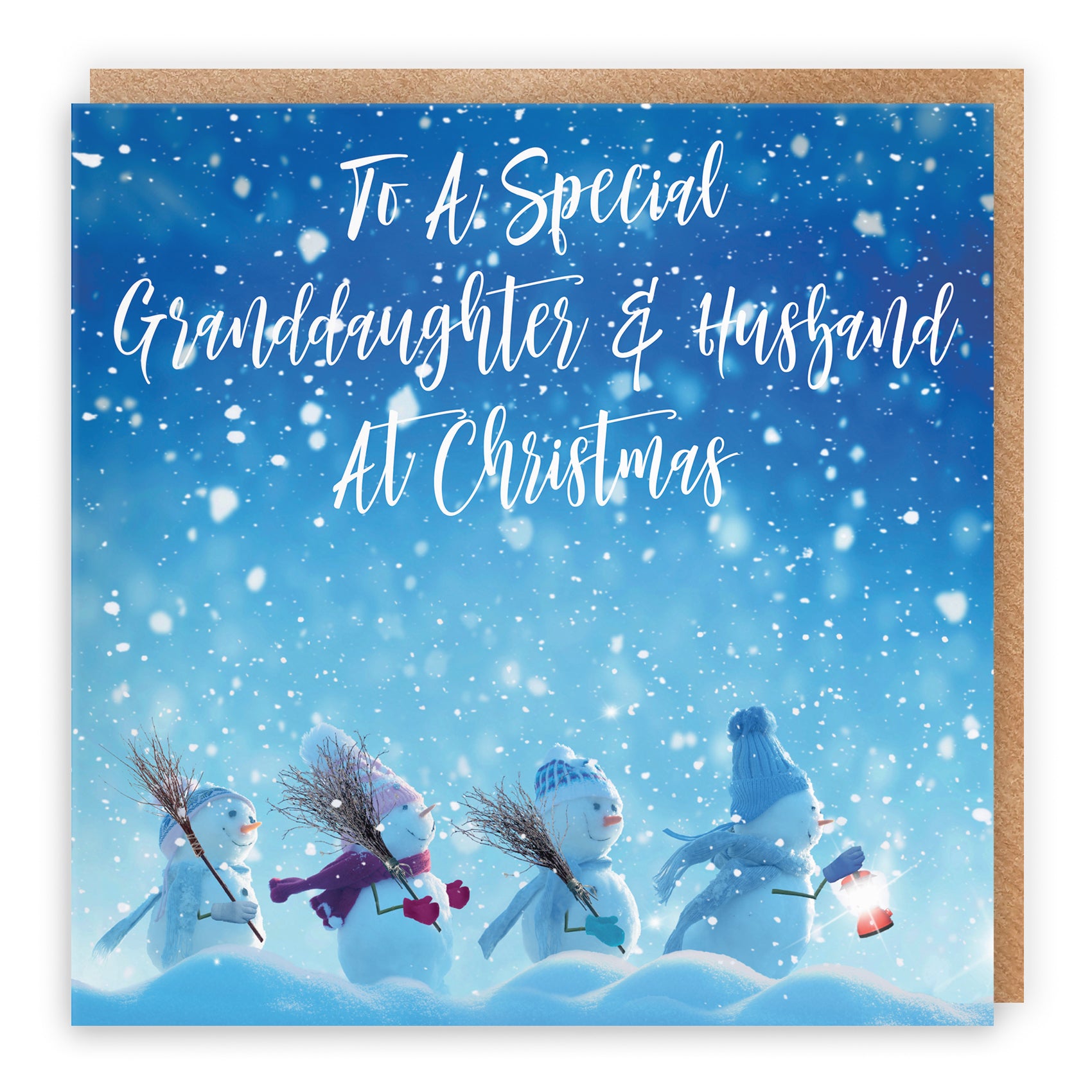Christmas Card Snow People