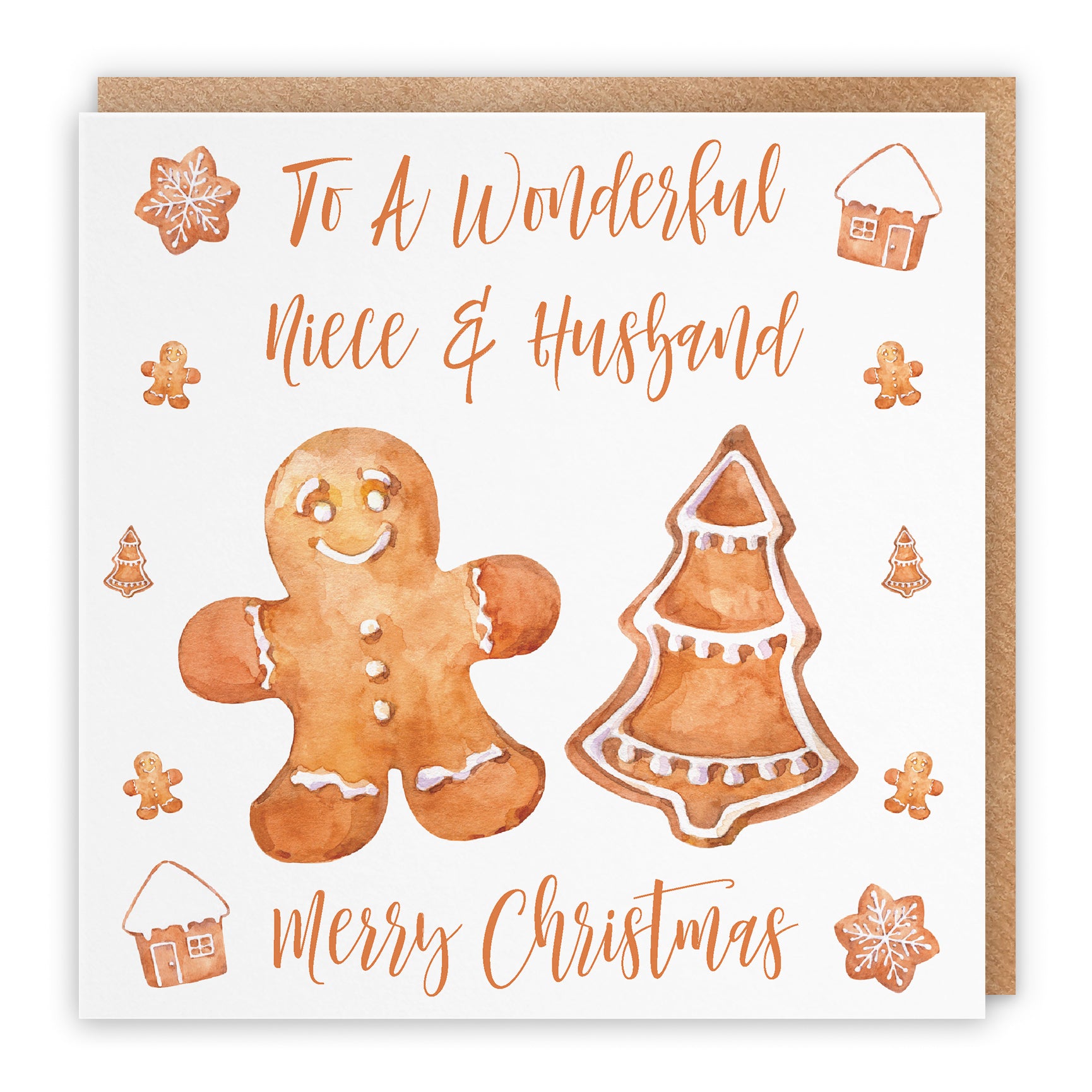 Christmas Card Gingerbread