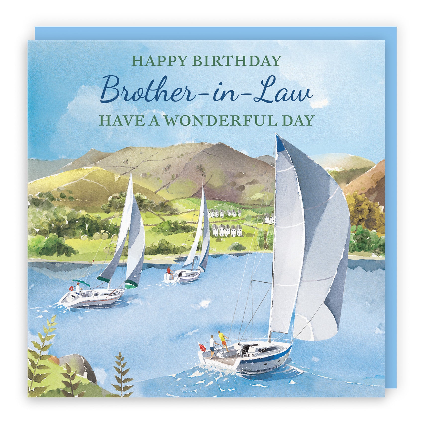 Sailing Boats Birthday Card Milo's Gallery