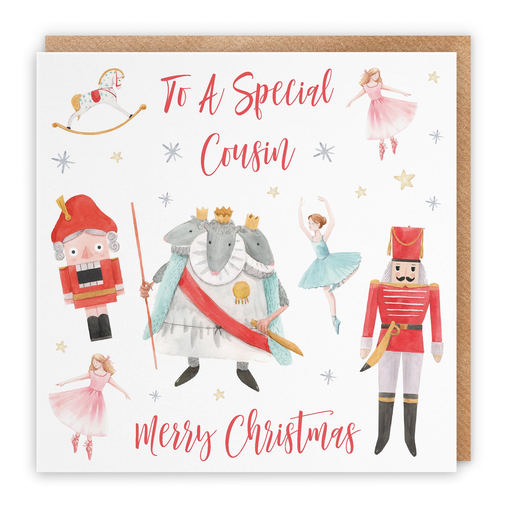 Christmas Card Nutcracker