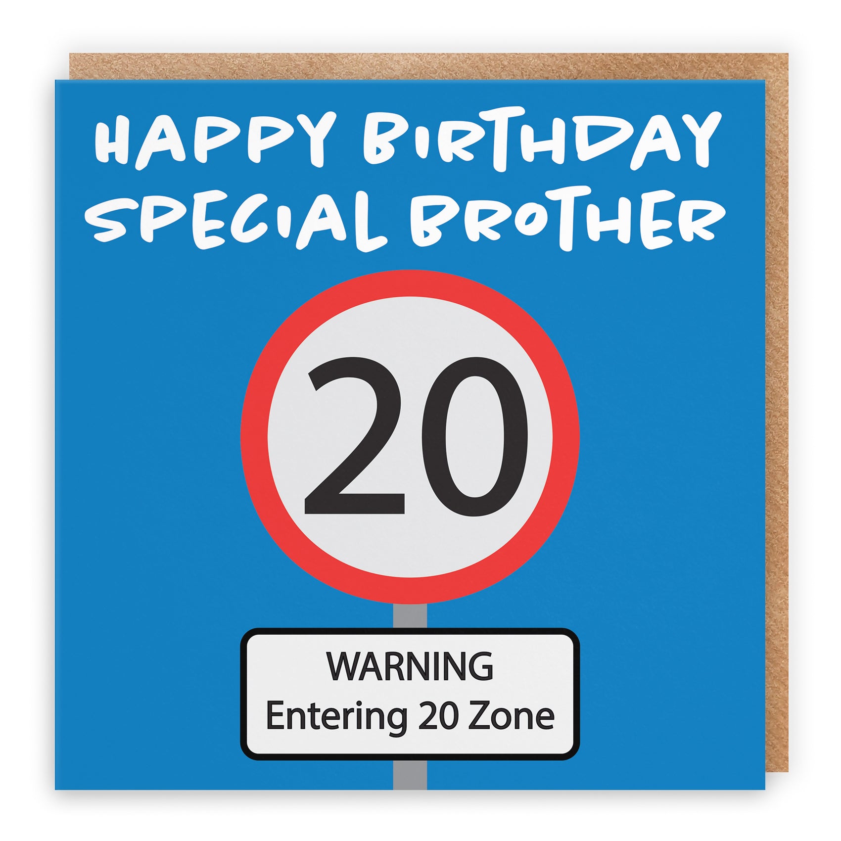 Birthday Card Road Sign