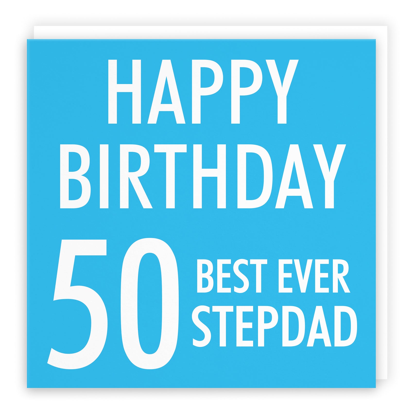 Blue Birthday Card Urban Colour