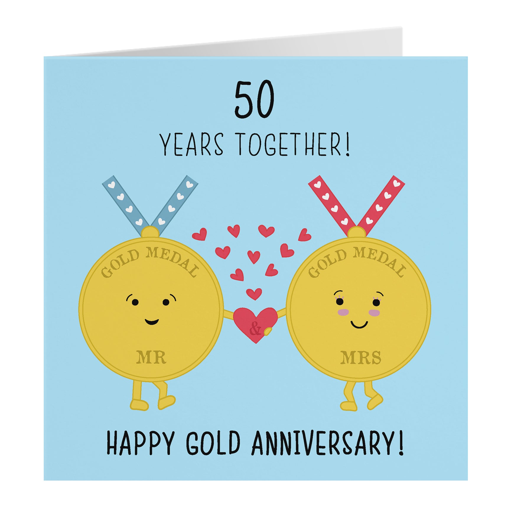Cute Anniversary Card Iconic