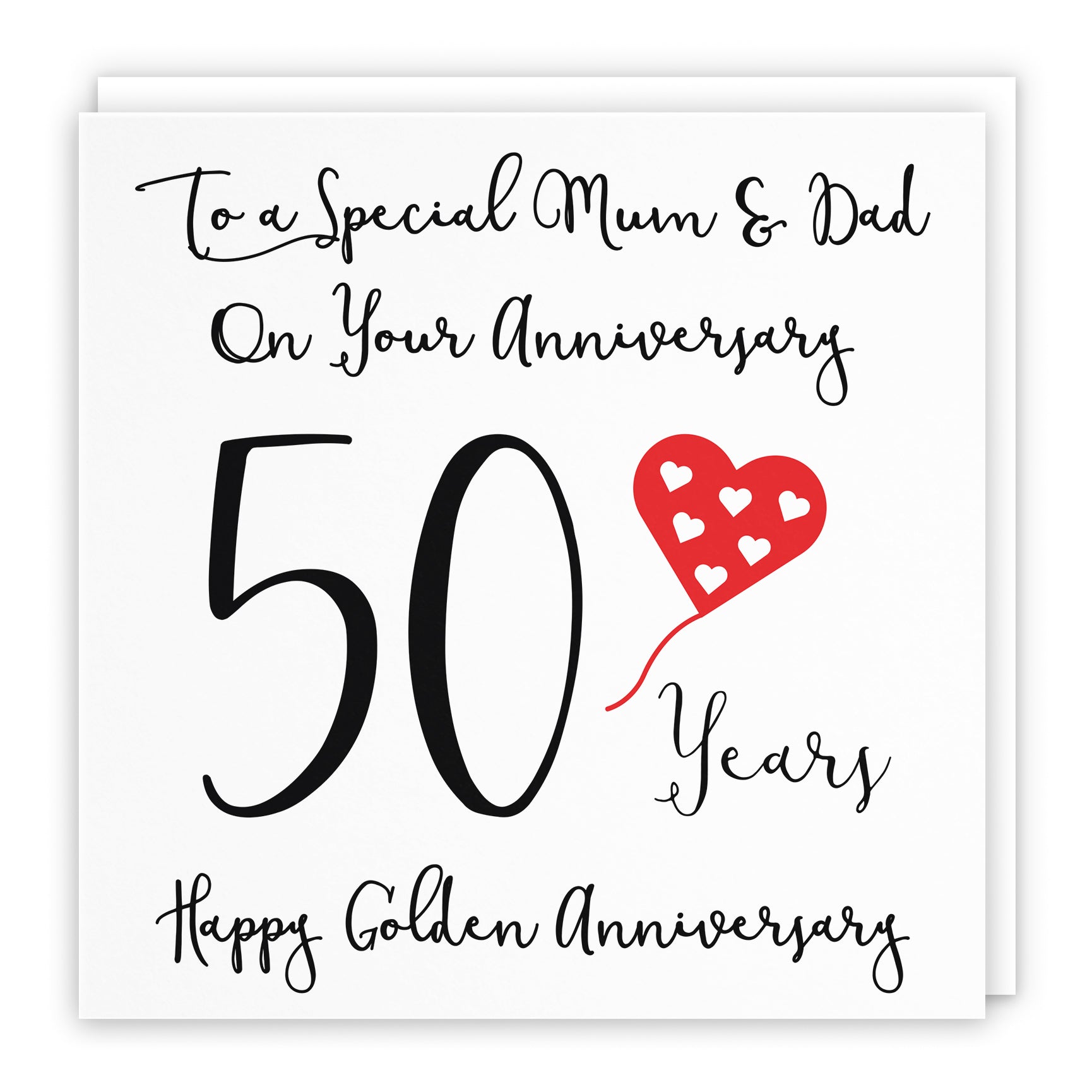 Anniversary Card Love Heart