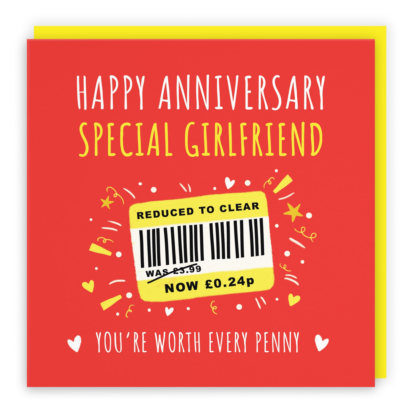 Reduced To Clear Anniversary Card Moments