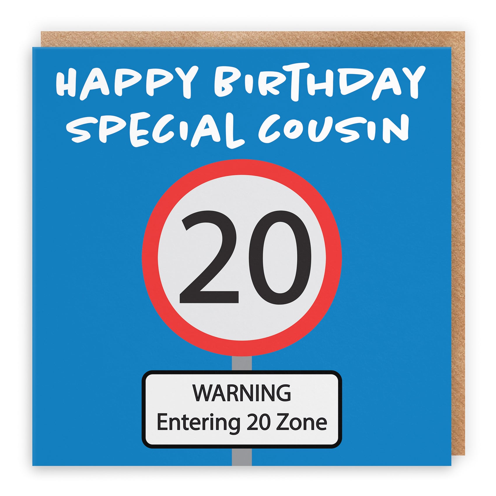 Birthday Card Road Sign