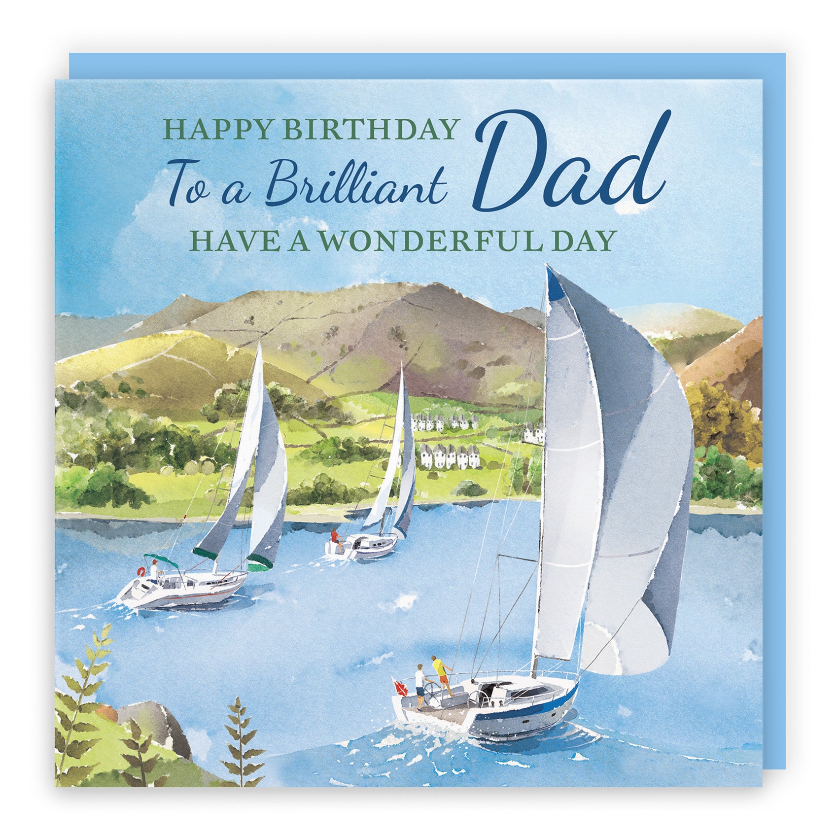 Sailing Boats Birthday Card Milo's Gallery