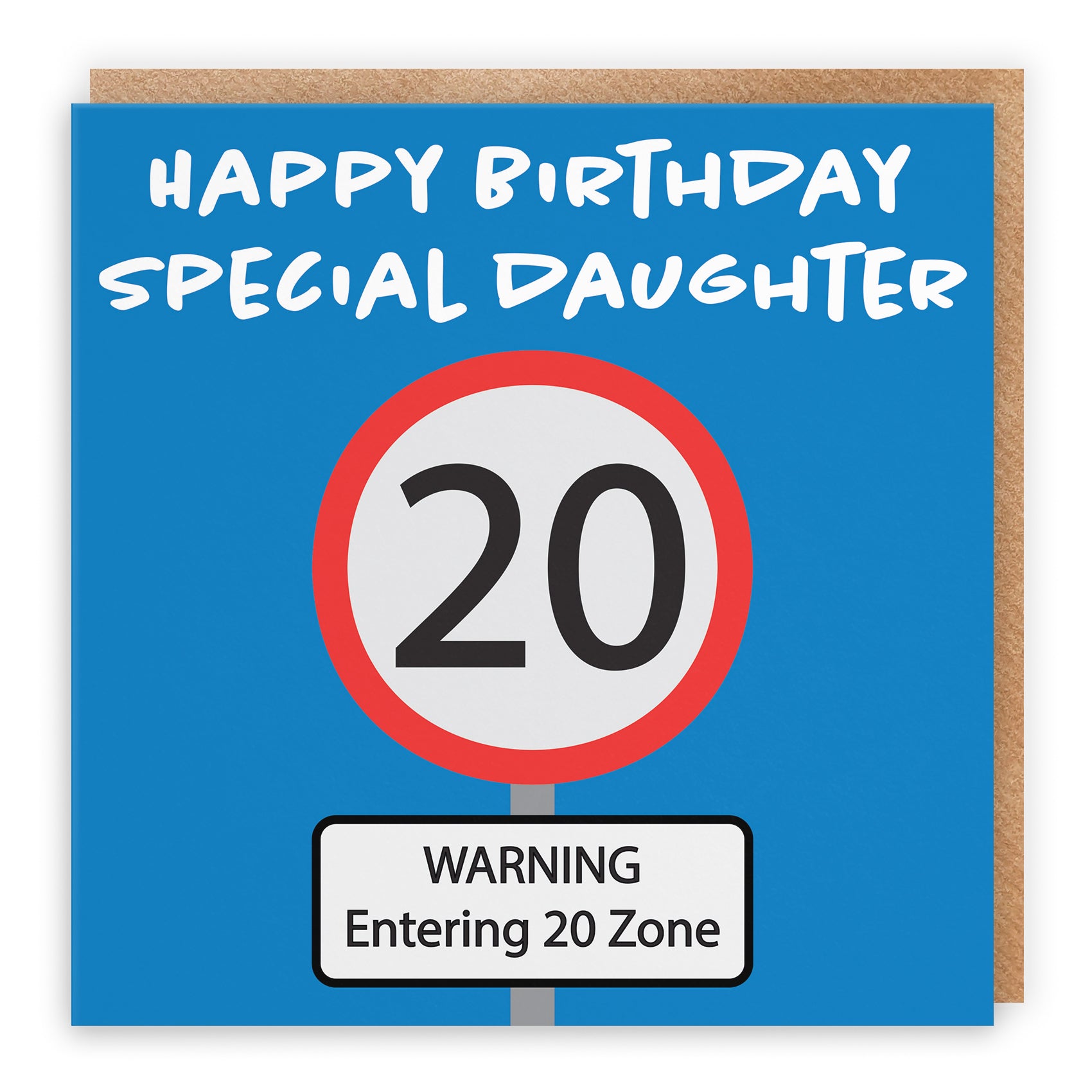 Birthday Card Road Sign