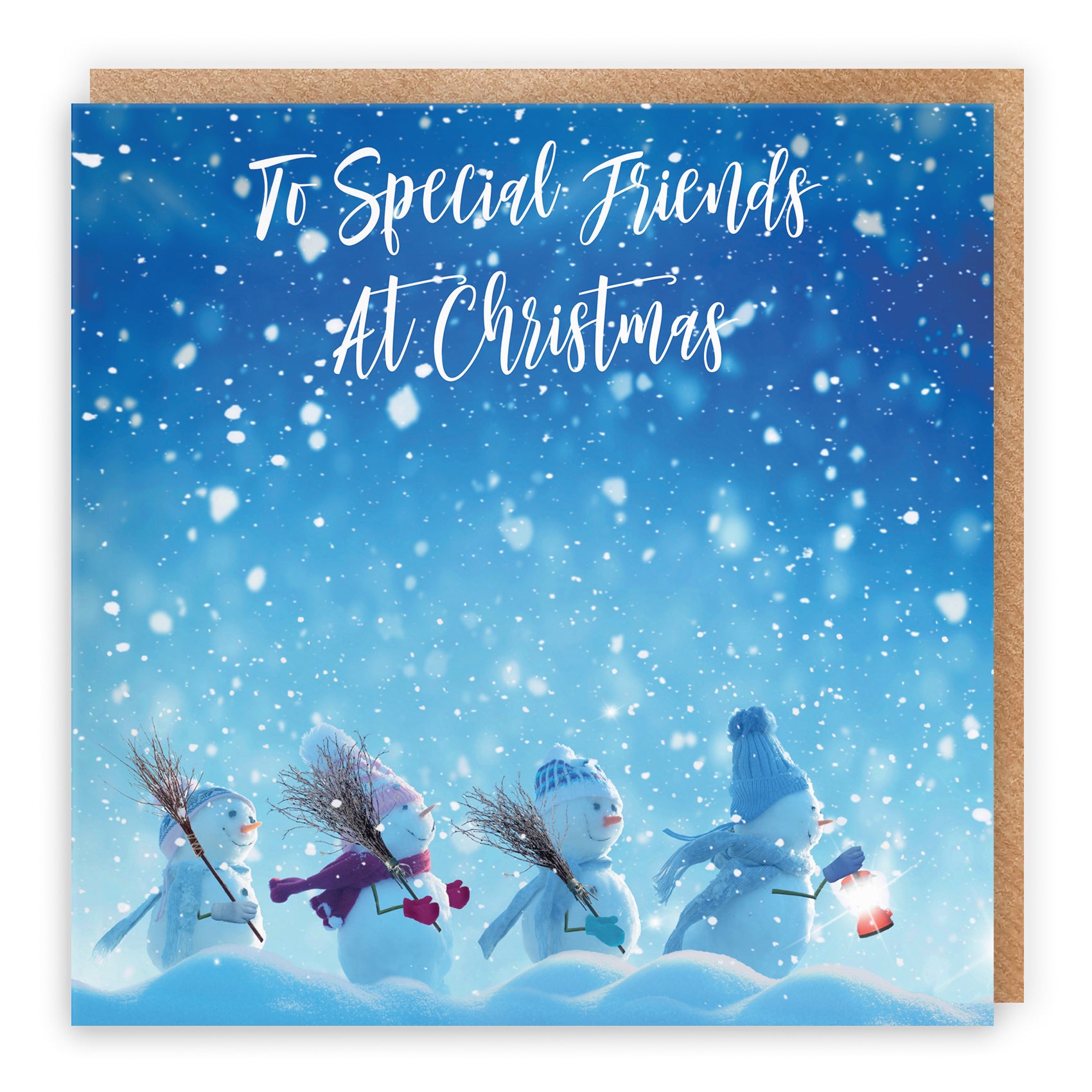 Christmas Card Snow People