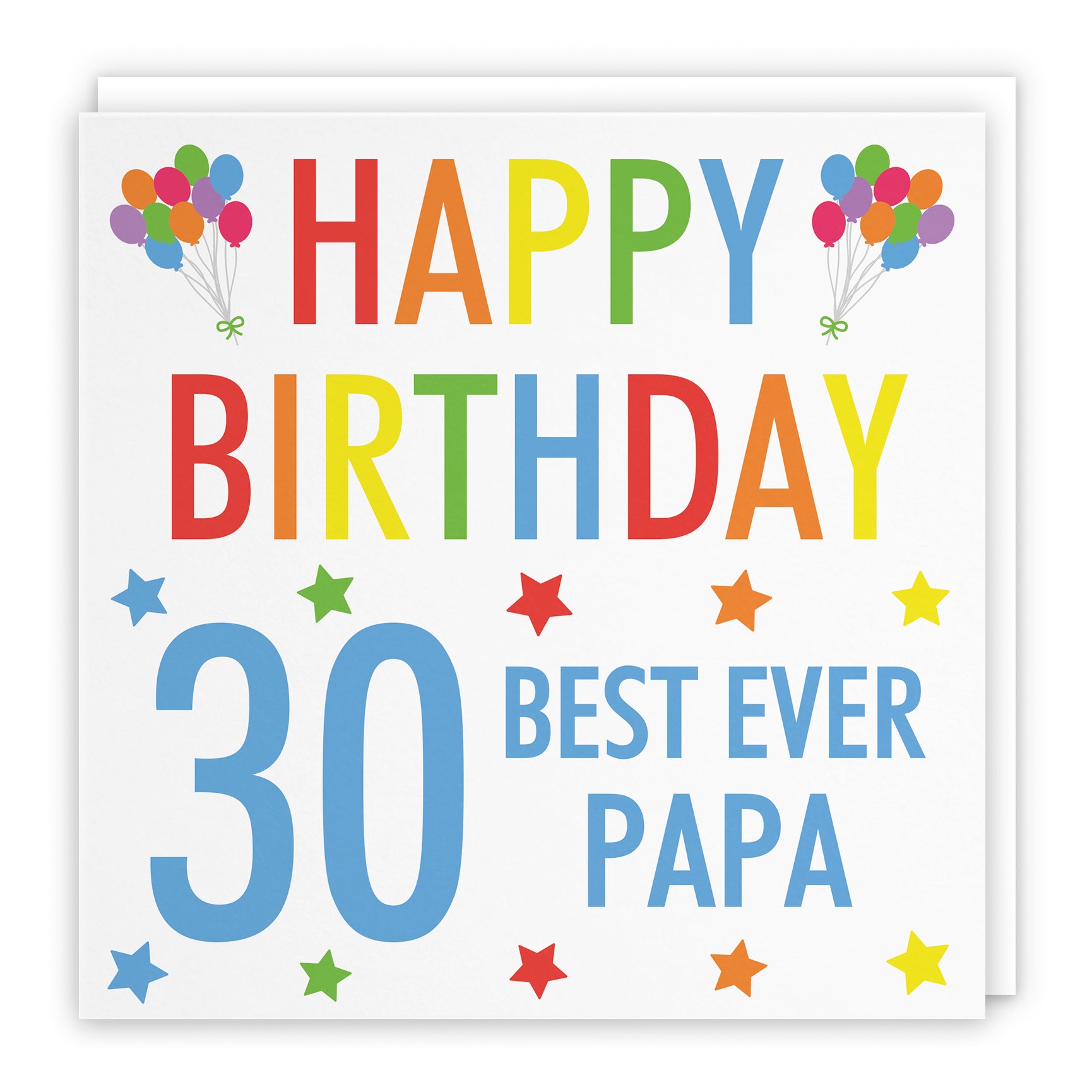 Birthday Card Colourful