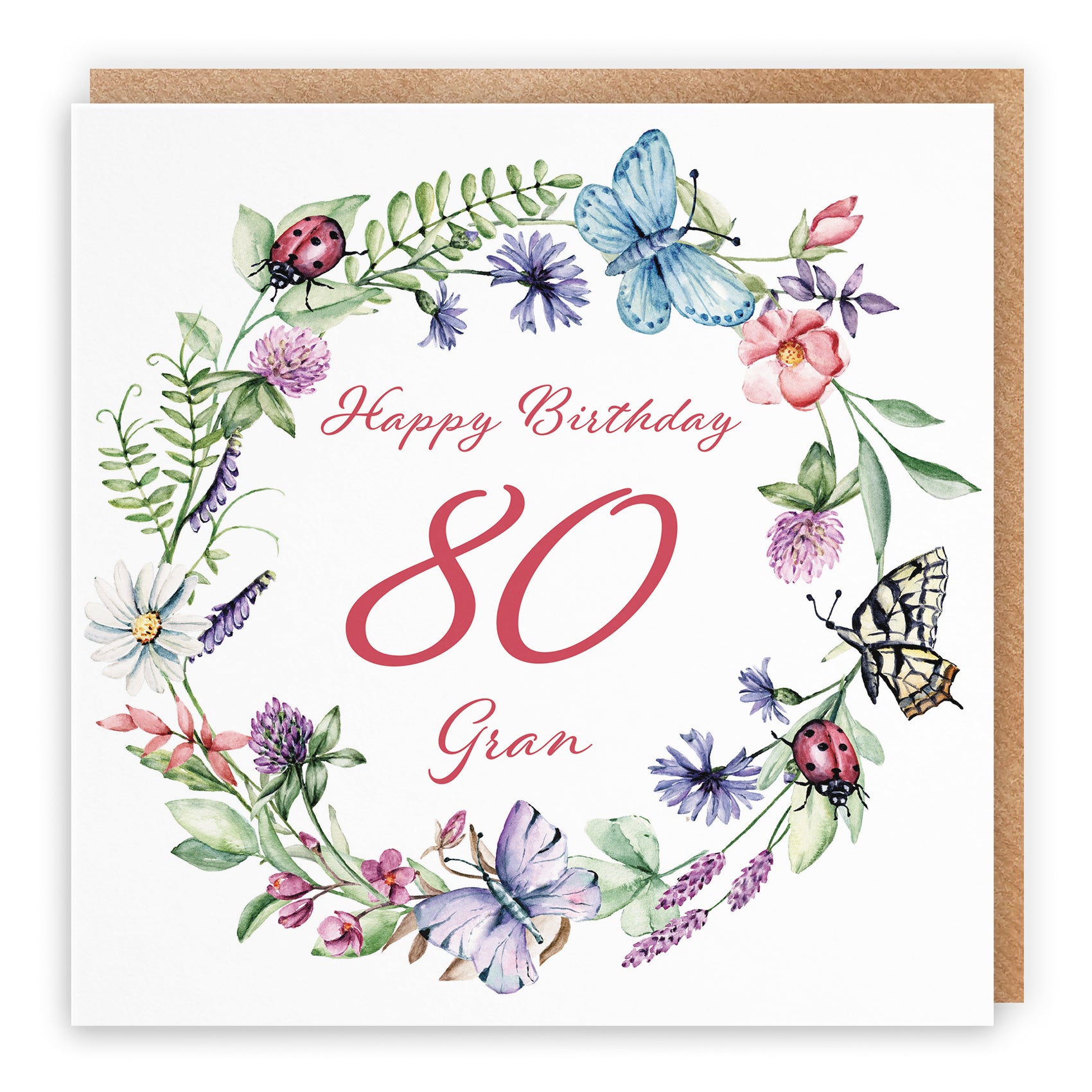Wildflower Birthday Card Meadow
