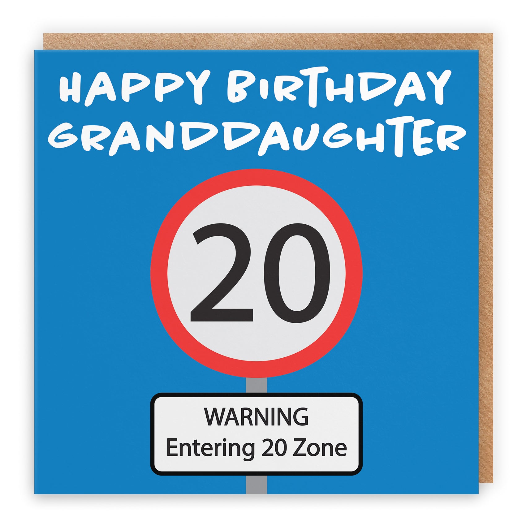 Birthday Card Road Sign