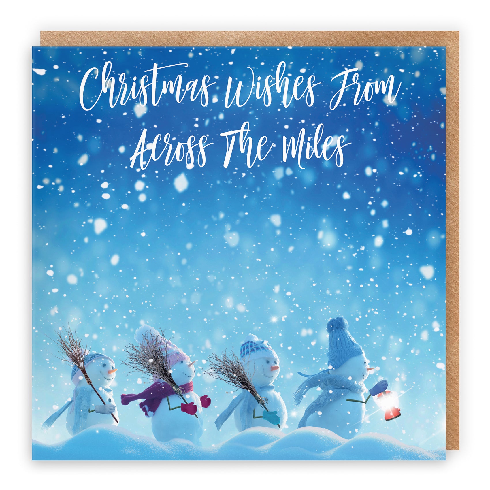 Christmas Card Snow People
