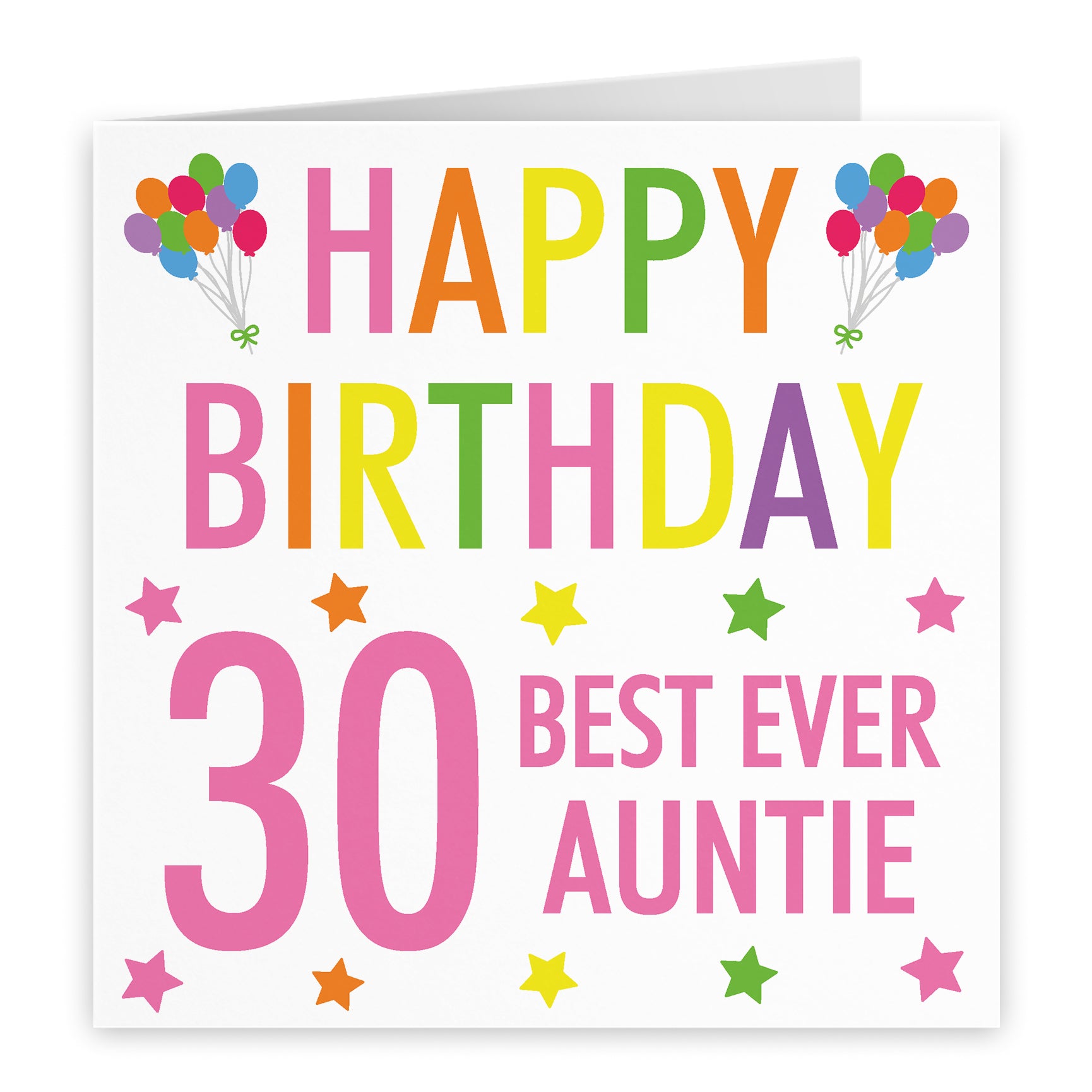 Birthday Card Colourful