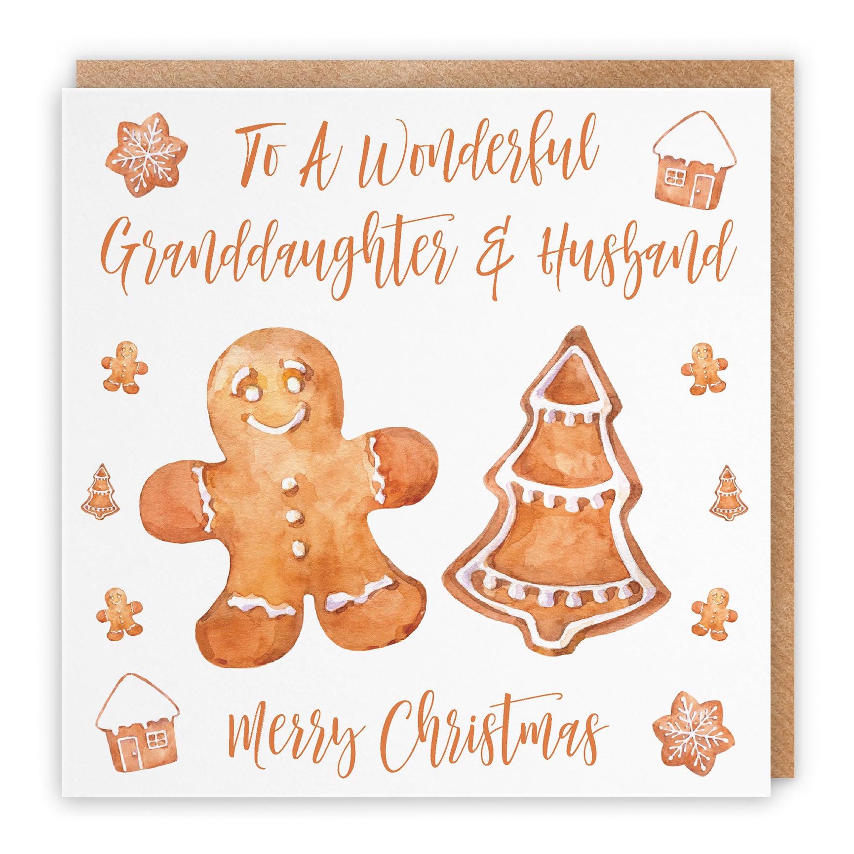 Christmas Card Gingerbread
