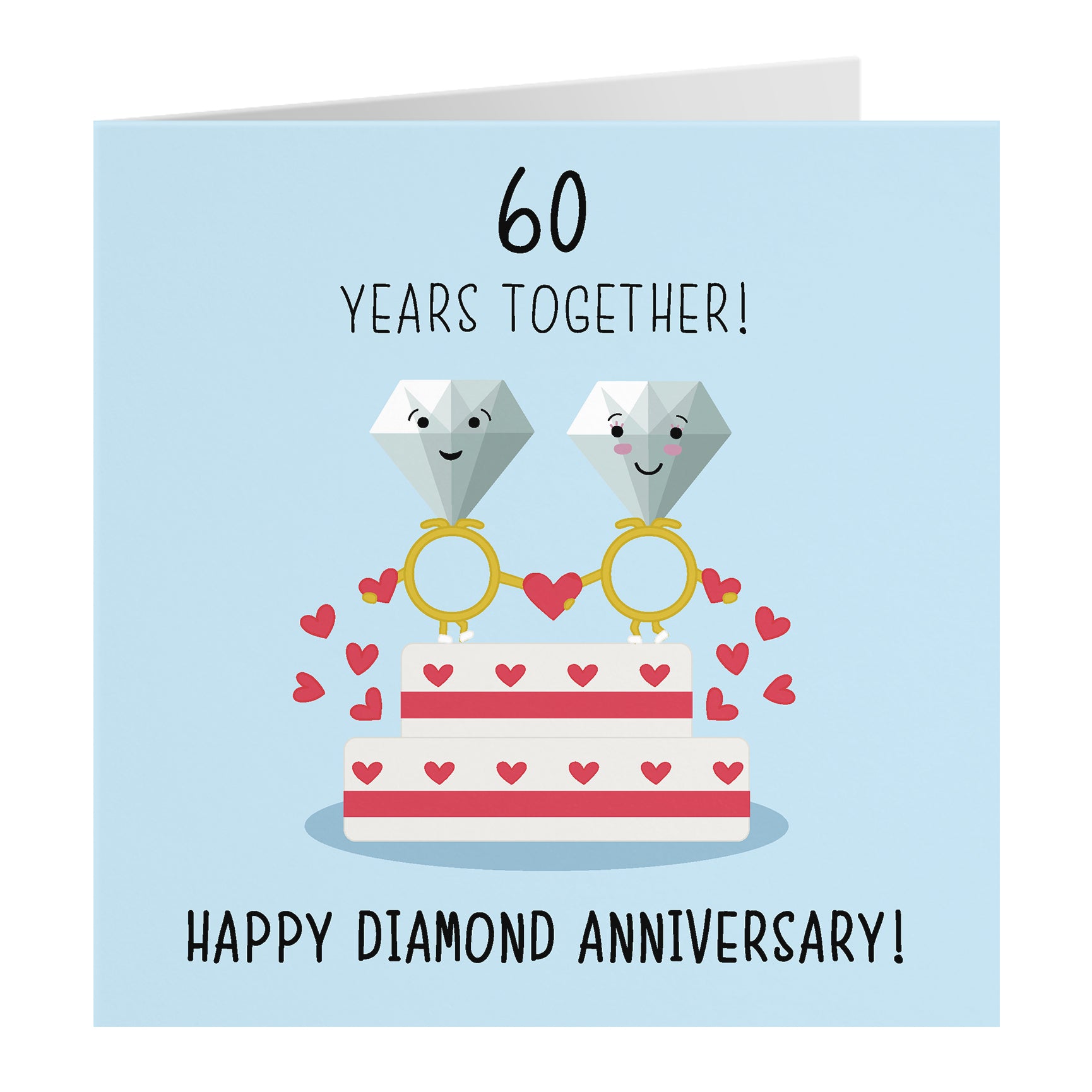 Cute Anniversary Card Iconic