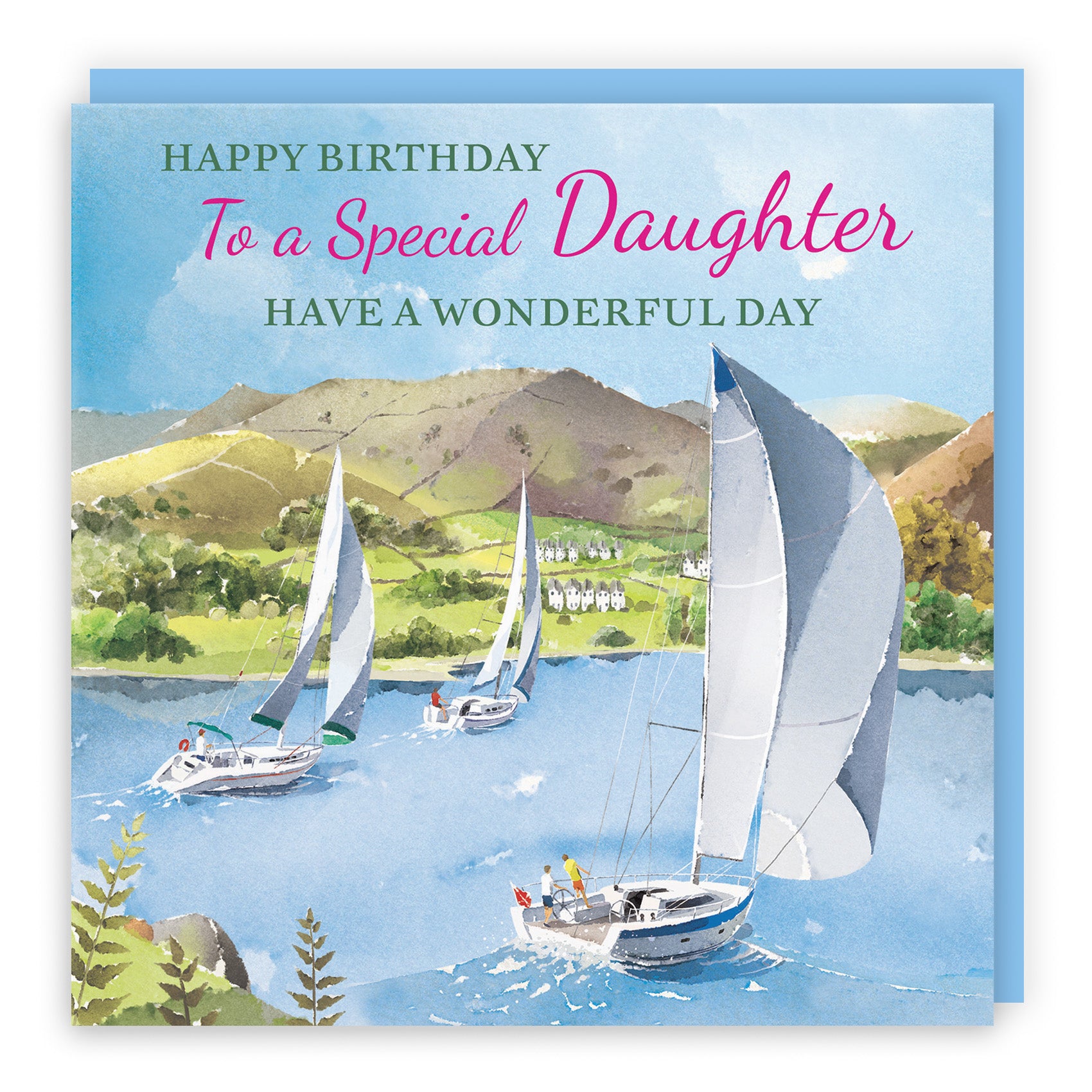 Sailing Boats Birthday Card Milo's Gallery