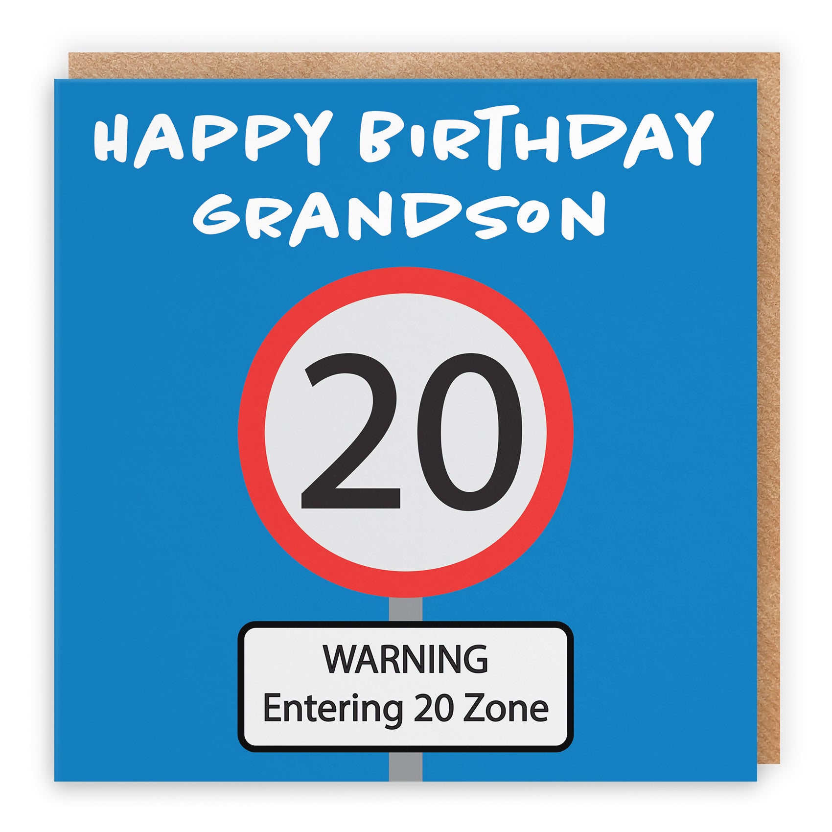Birthday Card Road Sign