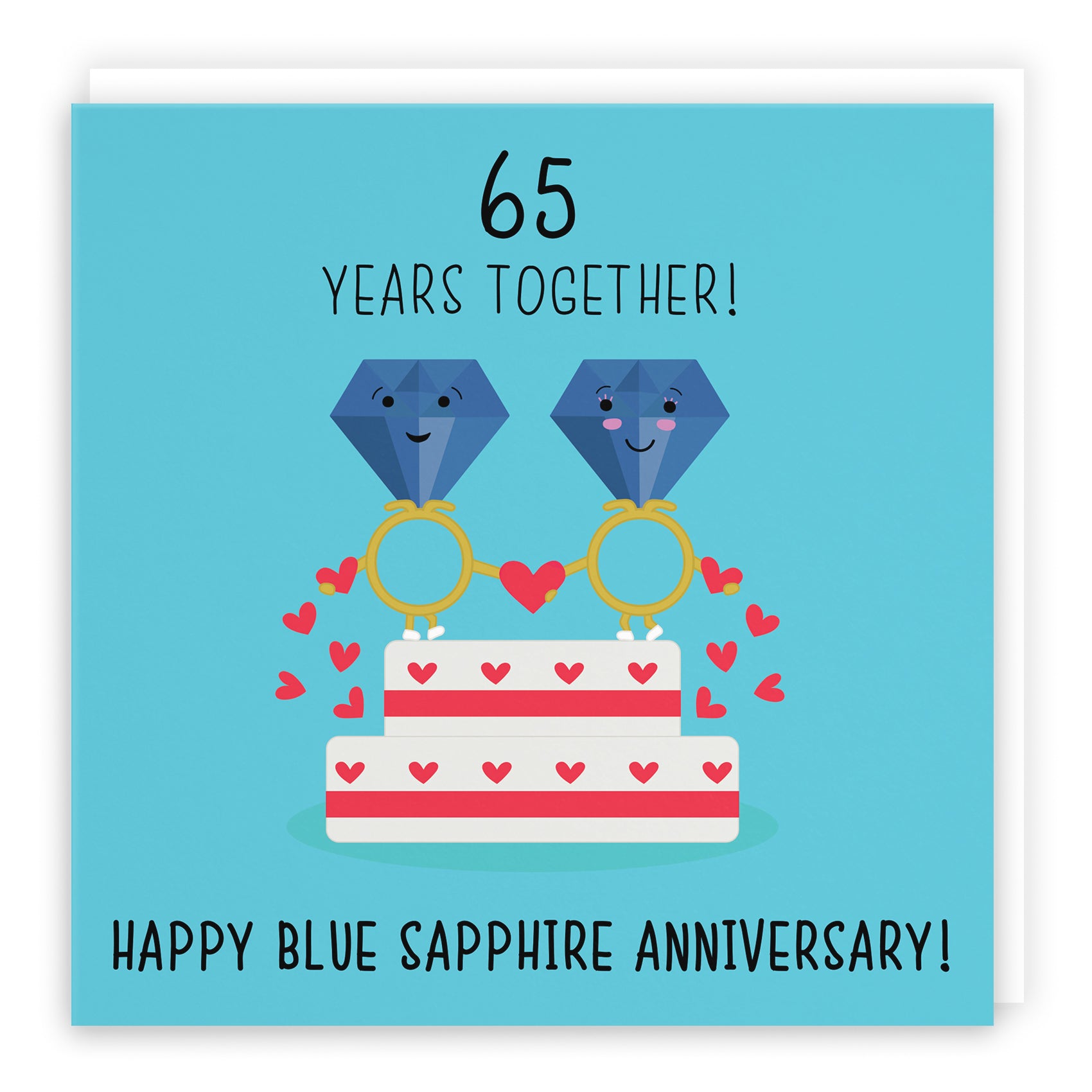 Cute Anniversary Card Iconic