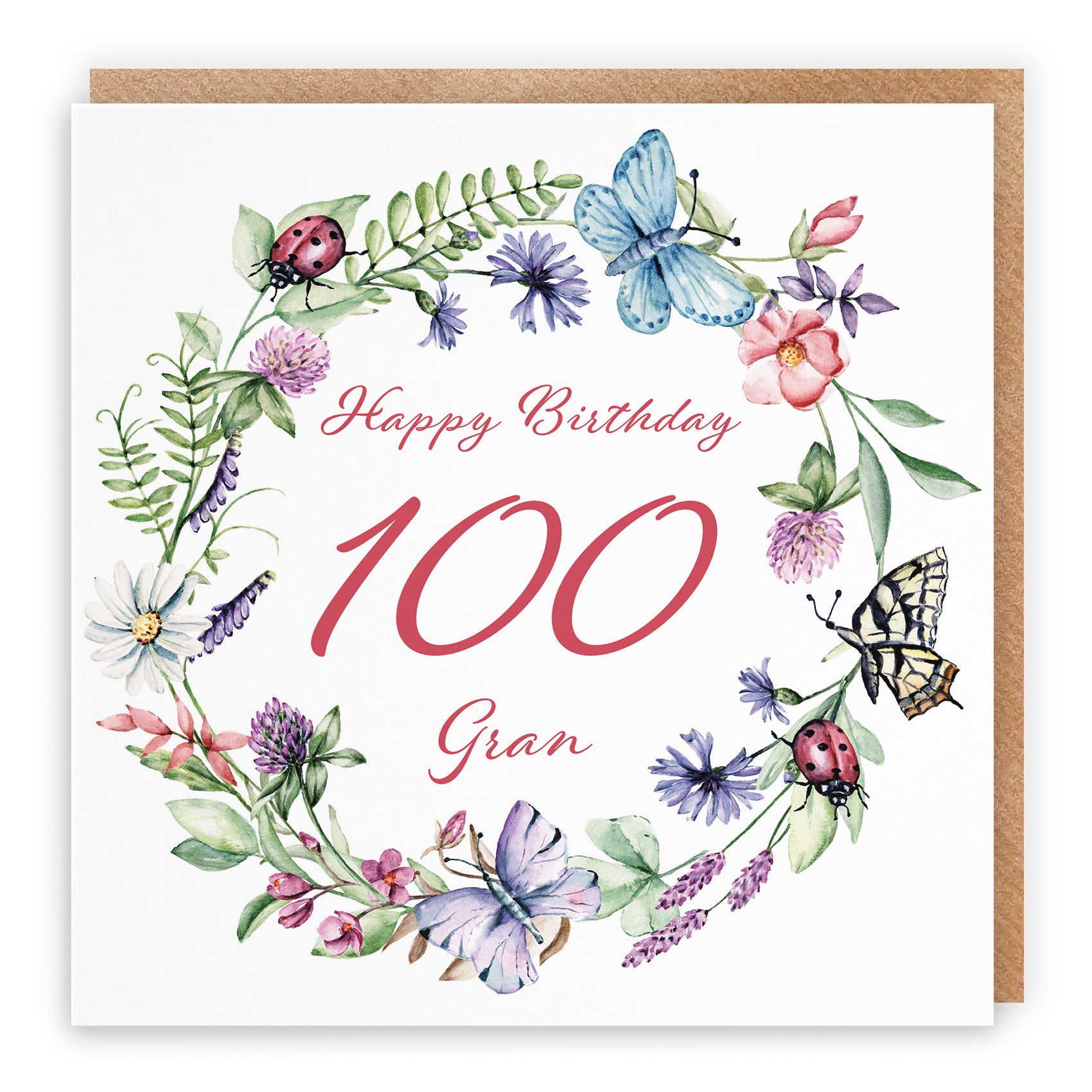 Wildflower Birthday Card Meadow
