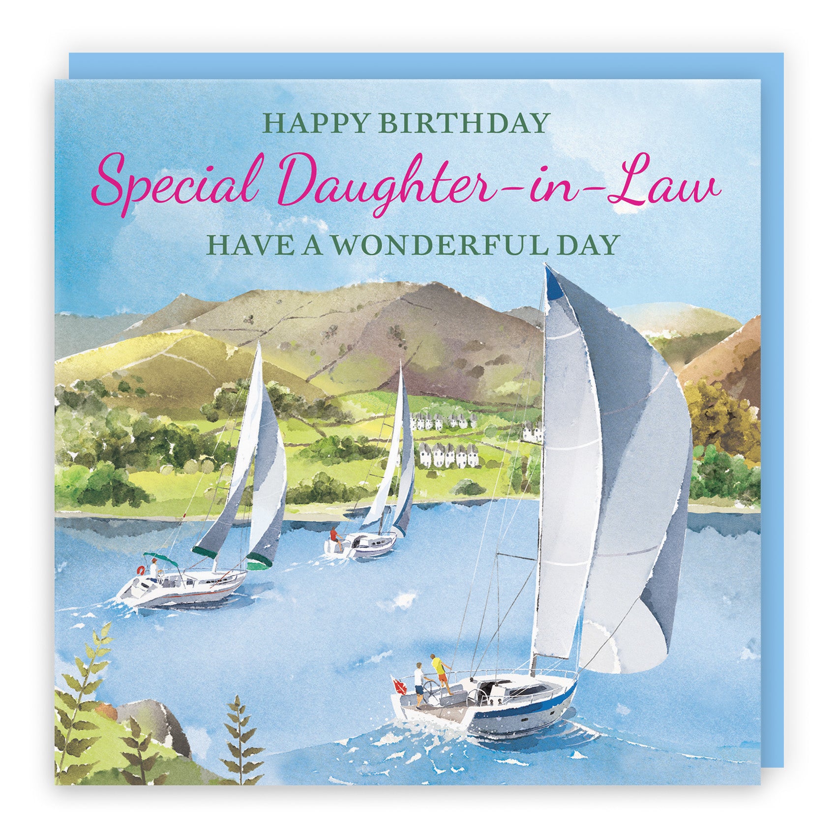 Sailing Boats Birthday Card Milo's Gallery