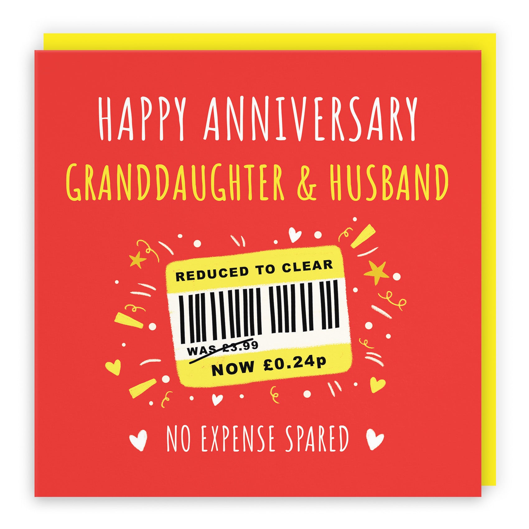 Reduced To Clear Anniversary Card Moments