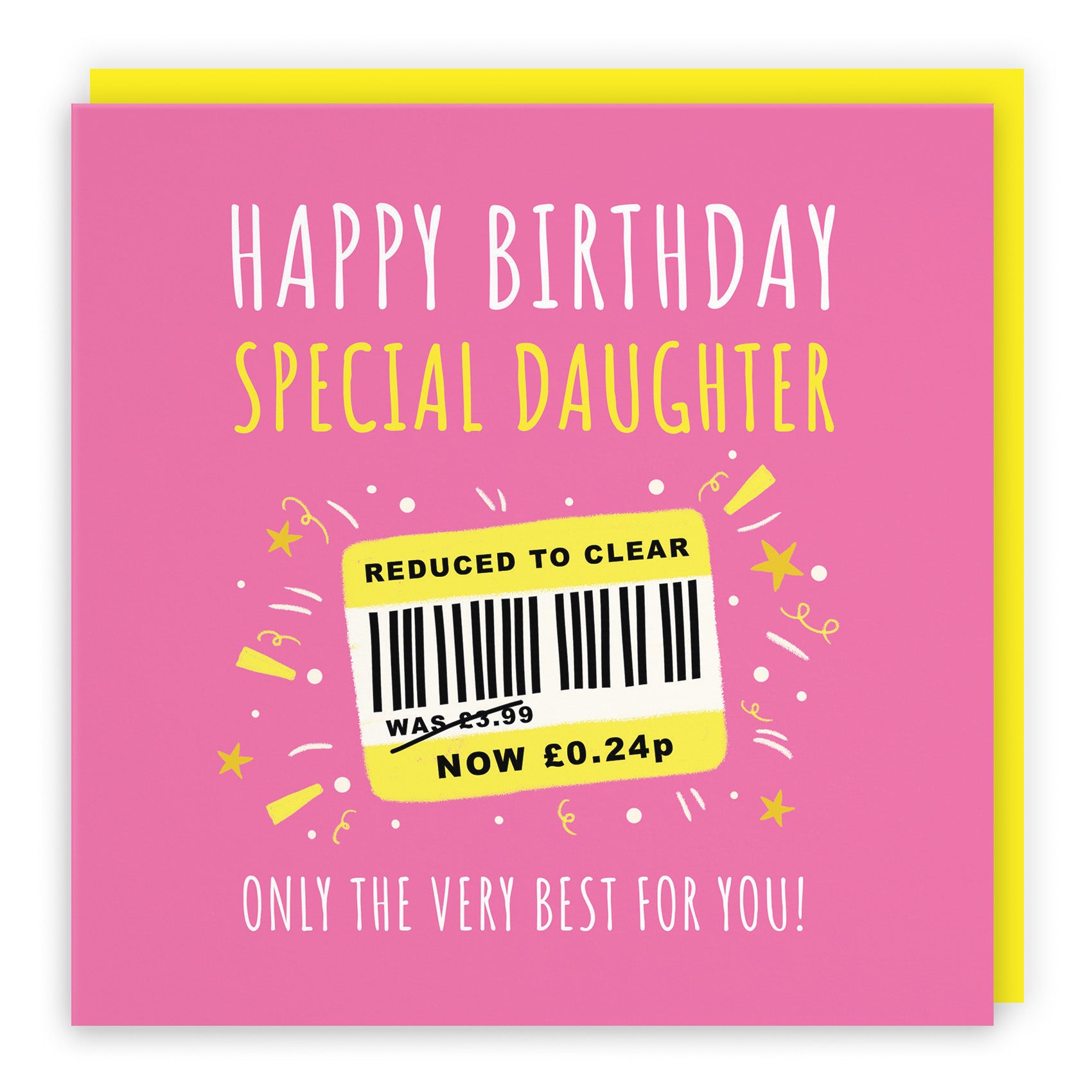 Reduced To Clear Birthday Card Moments