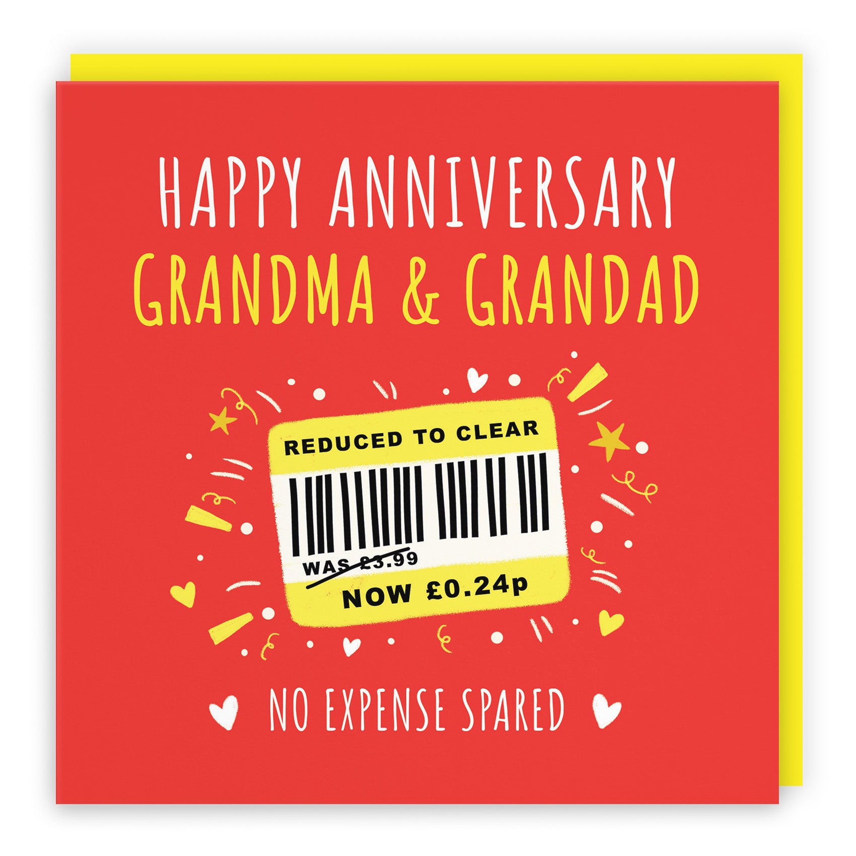 Reduced To Clear Anniversary Card Moments