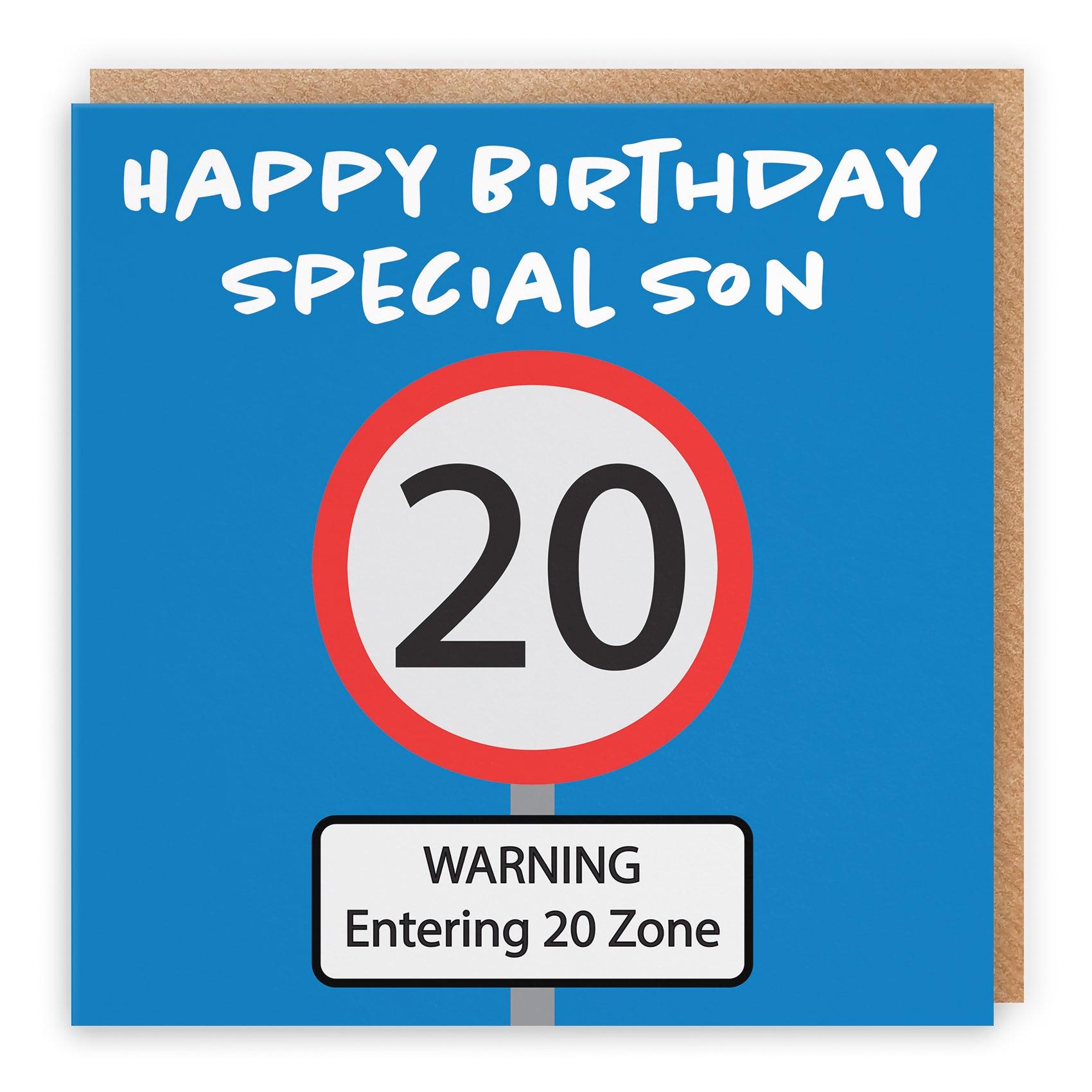 Birthday Card Road Sign