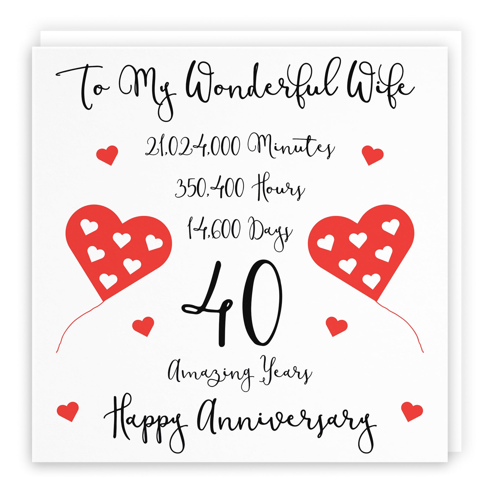 Anniversary Card Timeless