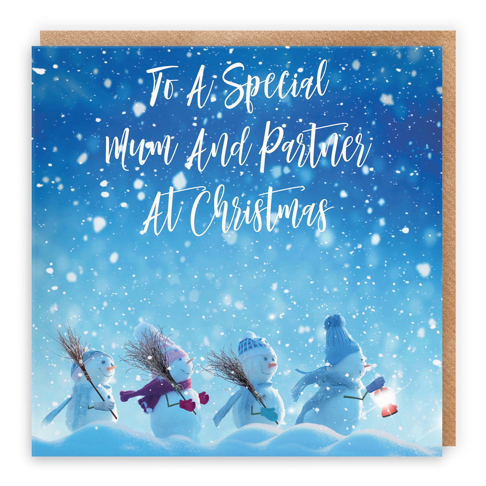 Christmas Card Snow People