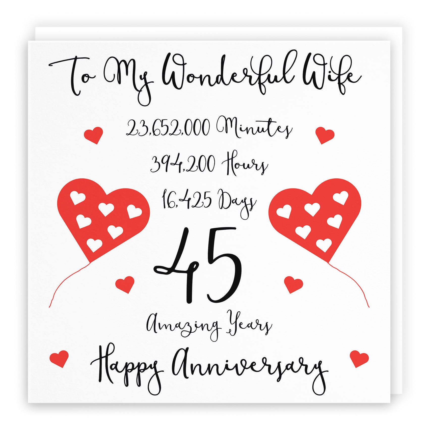 Anniversary Card Timeless