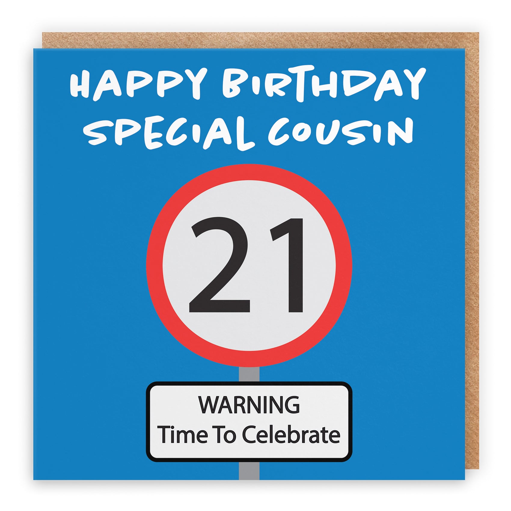 Birthday Card Road Sign