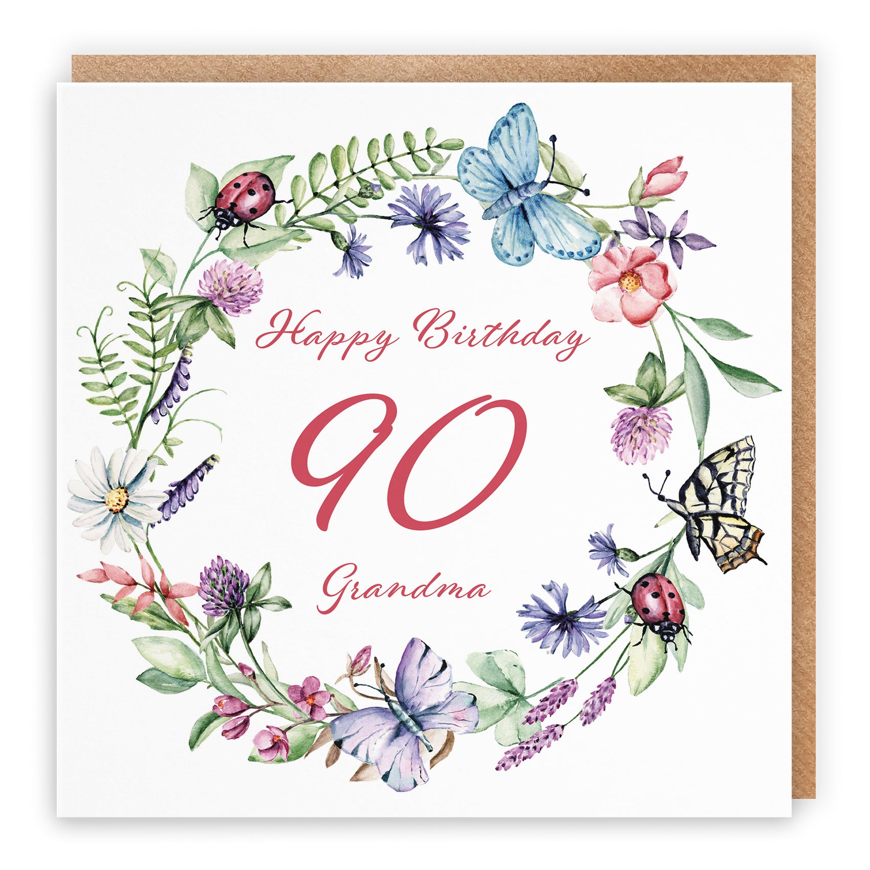 Wildflower Birthday Card Meadow