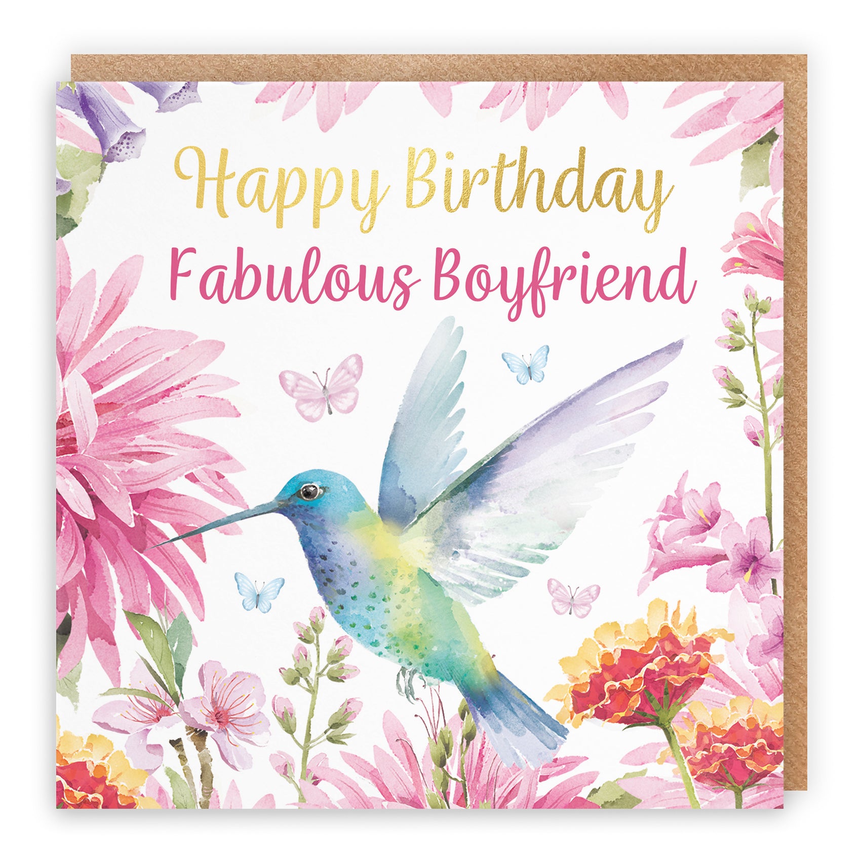 Hummingbird Birthday Card Milo's Gallery