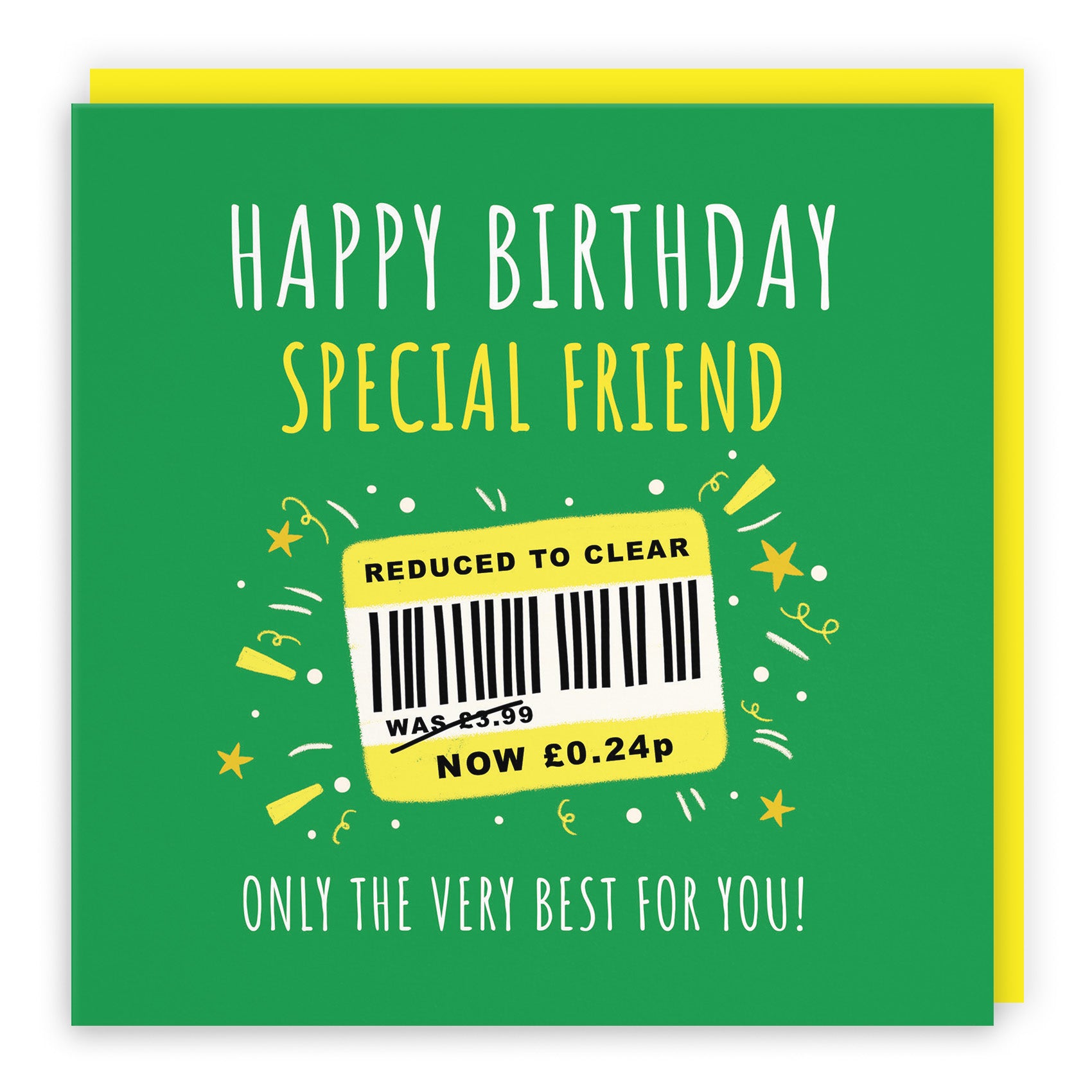 Reduced To Clear Birthday Card Moments