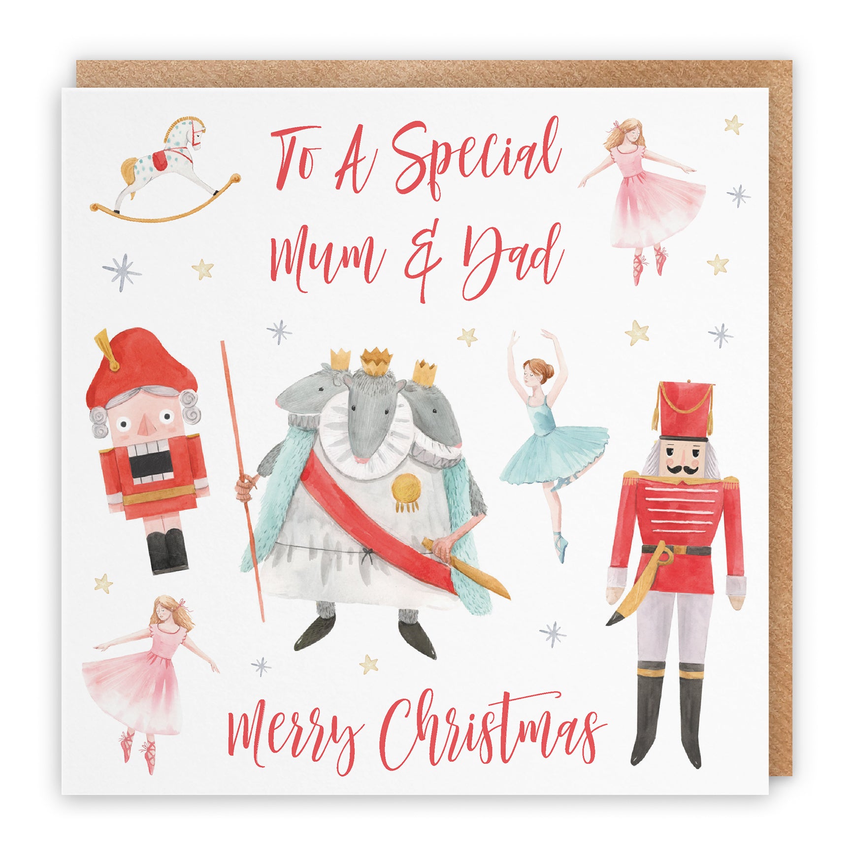 Christmas Card Nutcracker