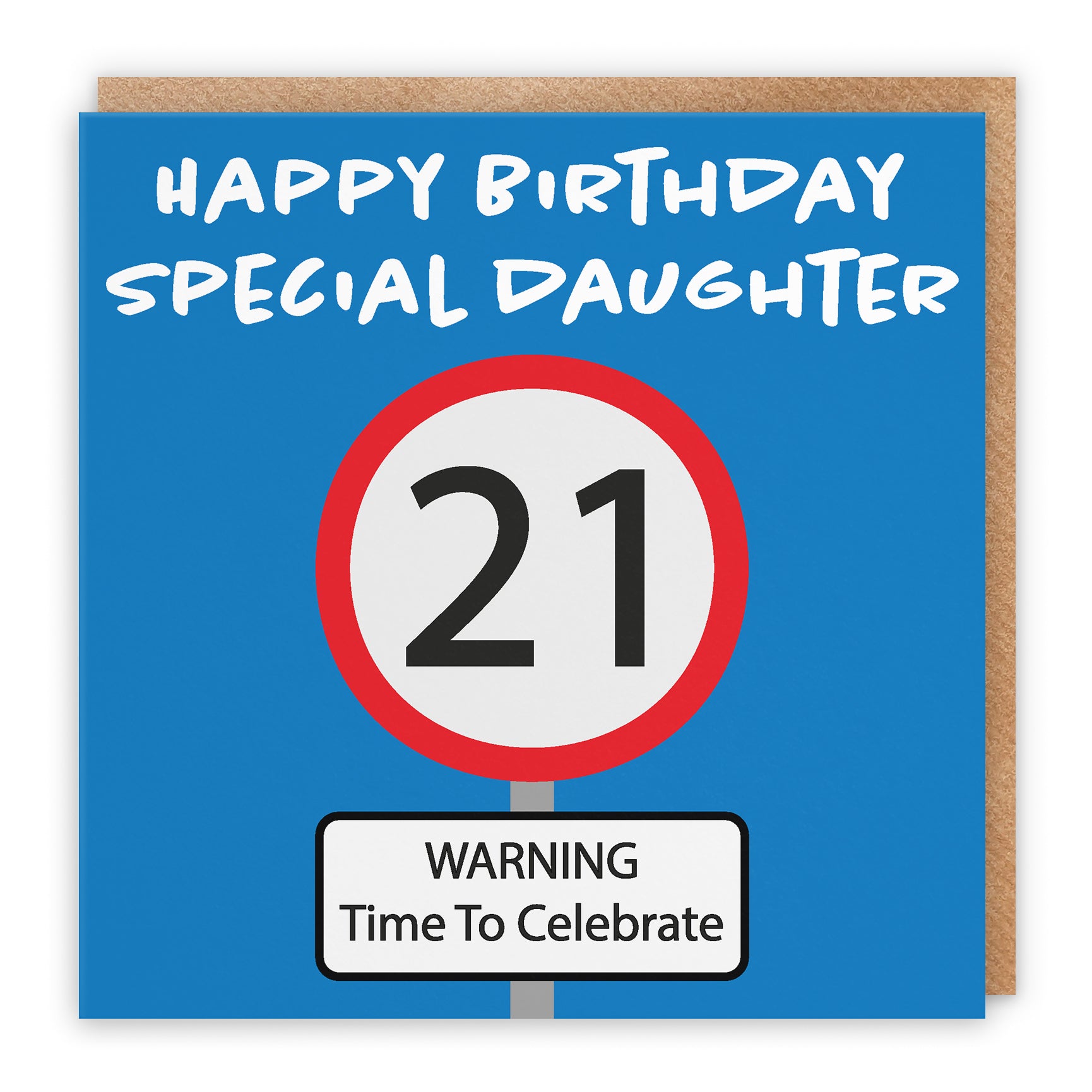Birthday Card Road Sign