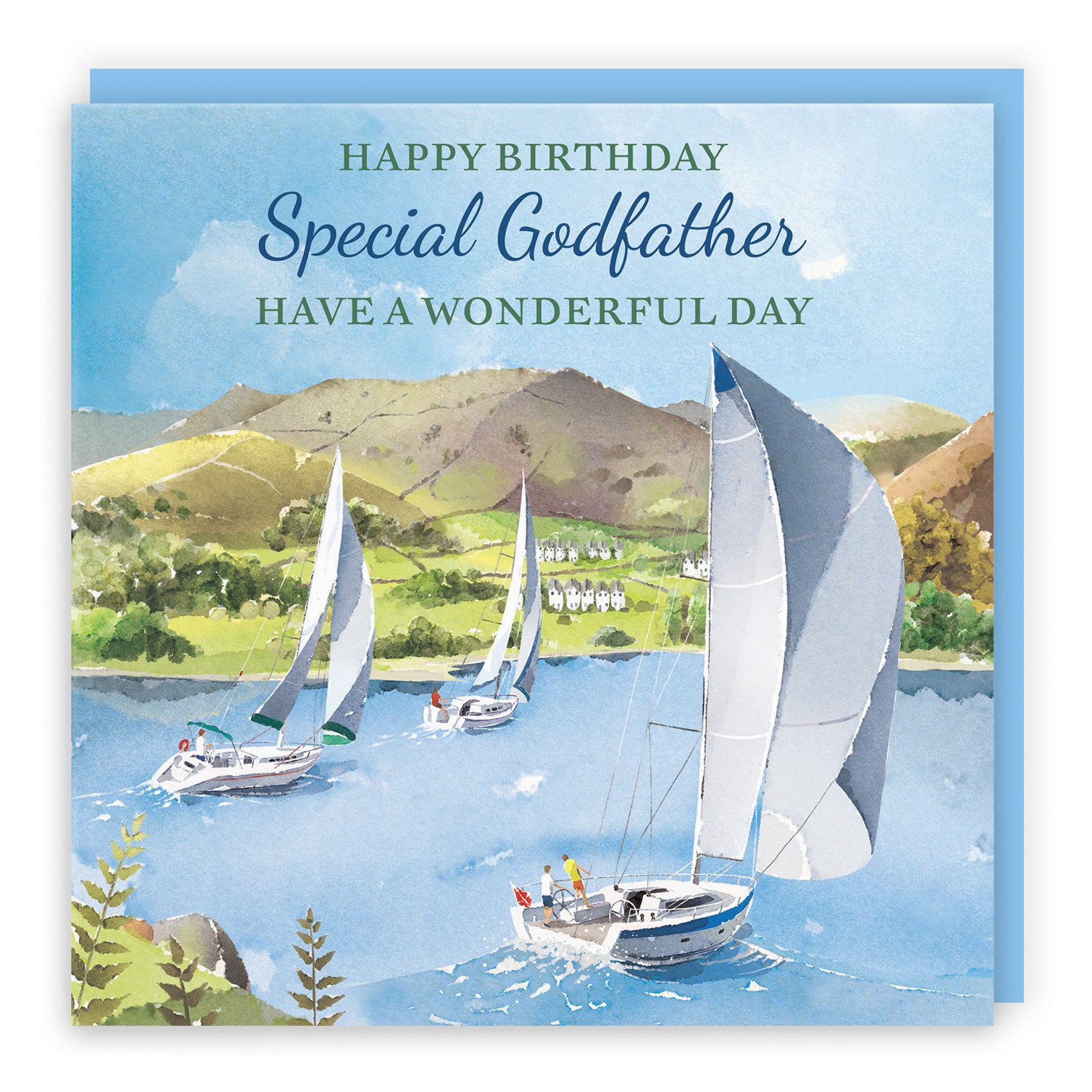Sailing Boats Birthday Card Milo's Gallery