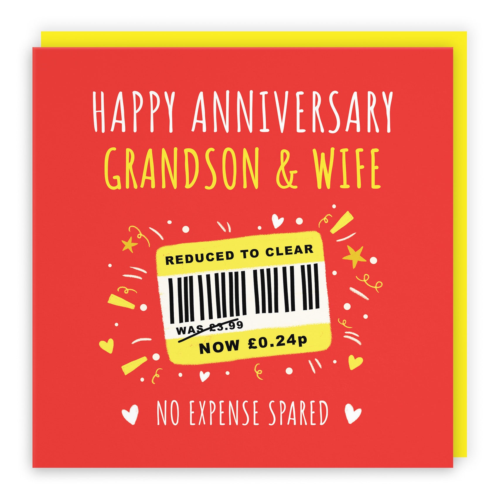 Reduced To Clear Anniversary Card Moments