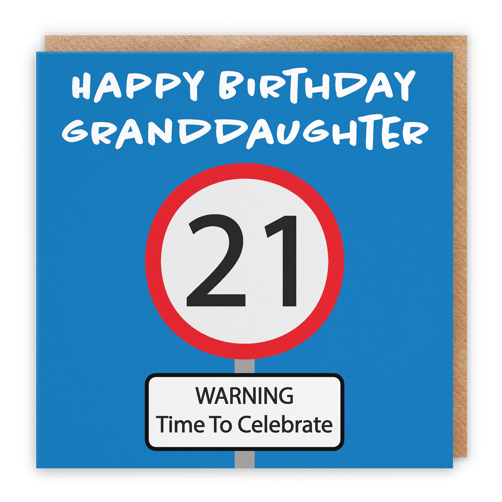 Birthday Card Road Sign