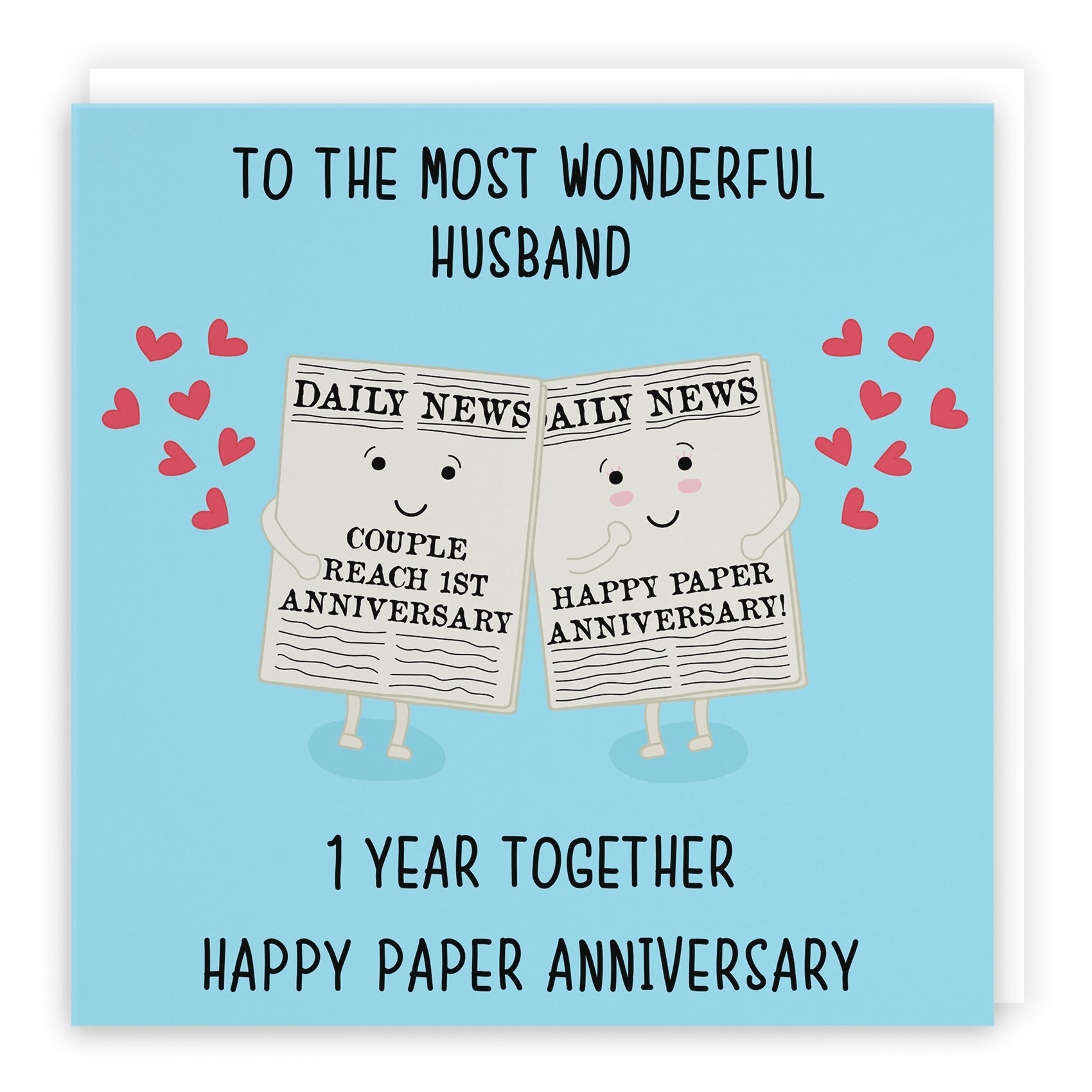 Cute Anniversary Card Iconic