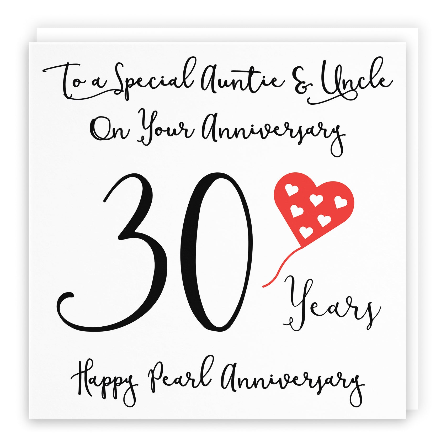Anniversary Card Love Heart