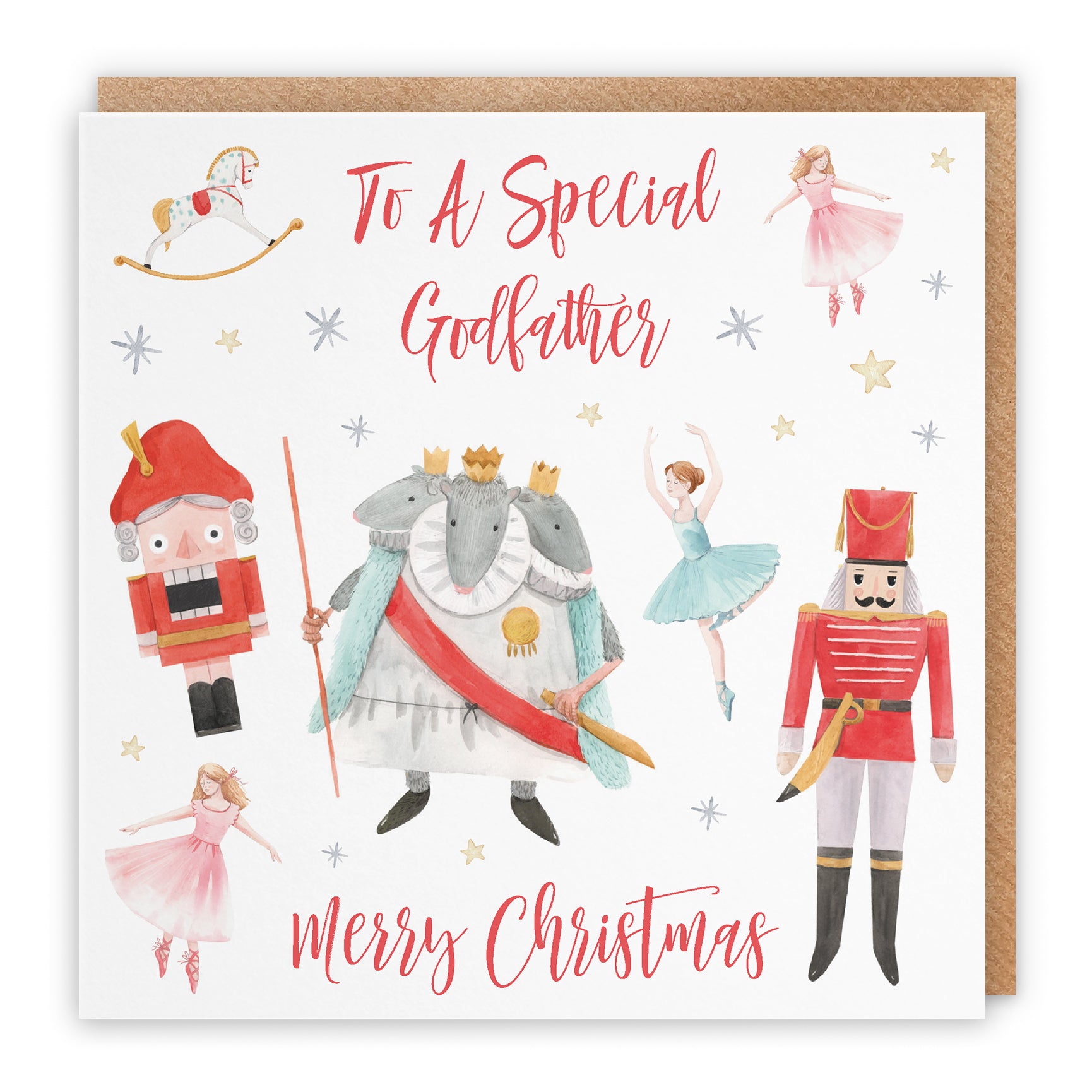 Christmas Card Nutcracker