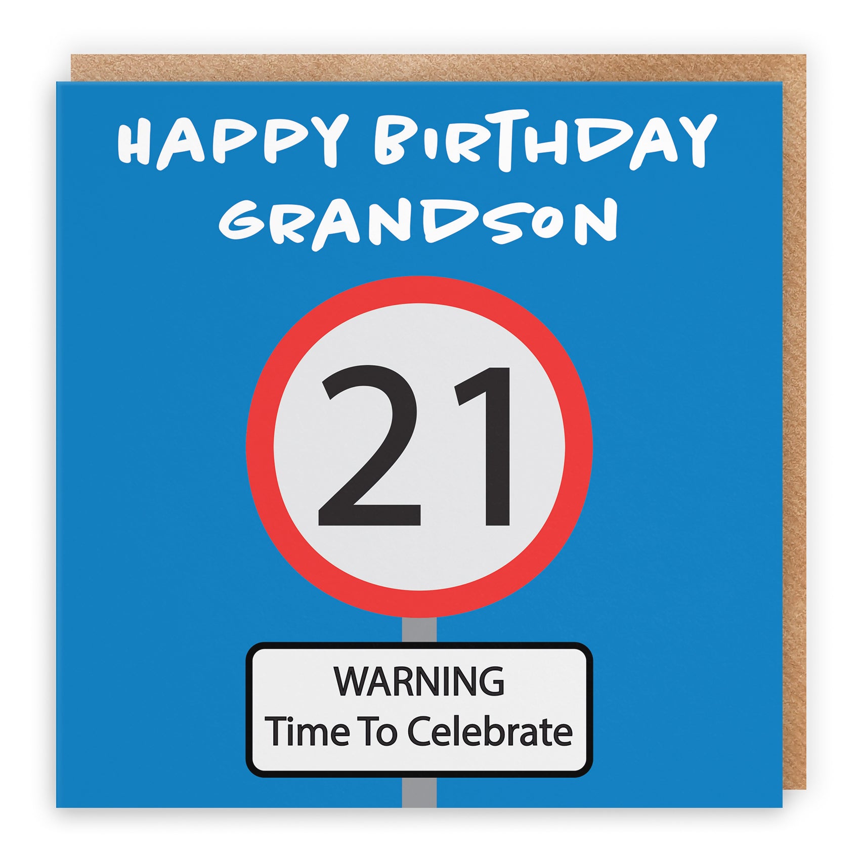 Birthday Card Road Sign