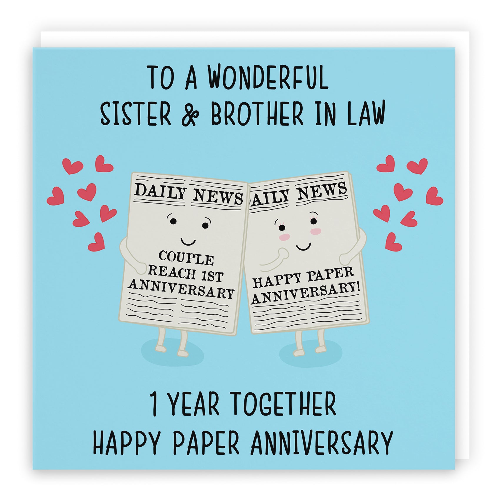 Cute Anniversary Card Iconic